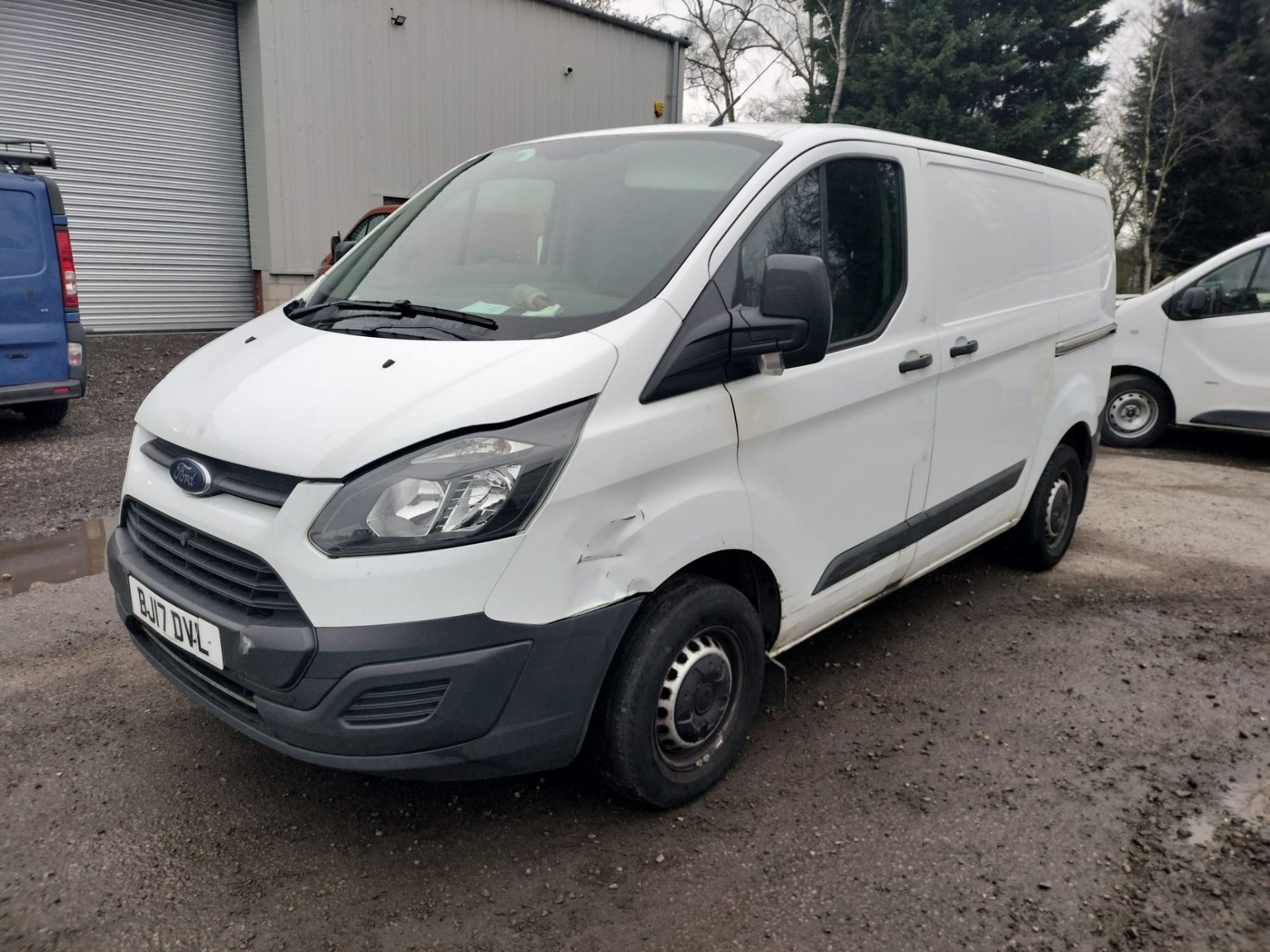 2017 17 FORD TRANSIT CUSTOM PANEL VAN - 98K MILES - EURO 6 - PLY LINED - BJ17 DVL - Image 3 of 8