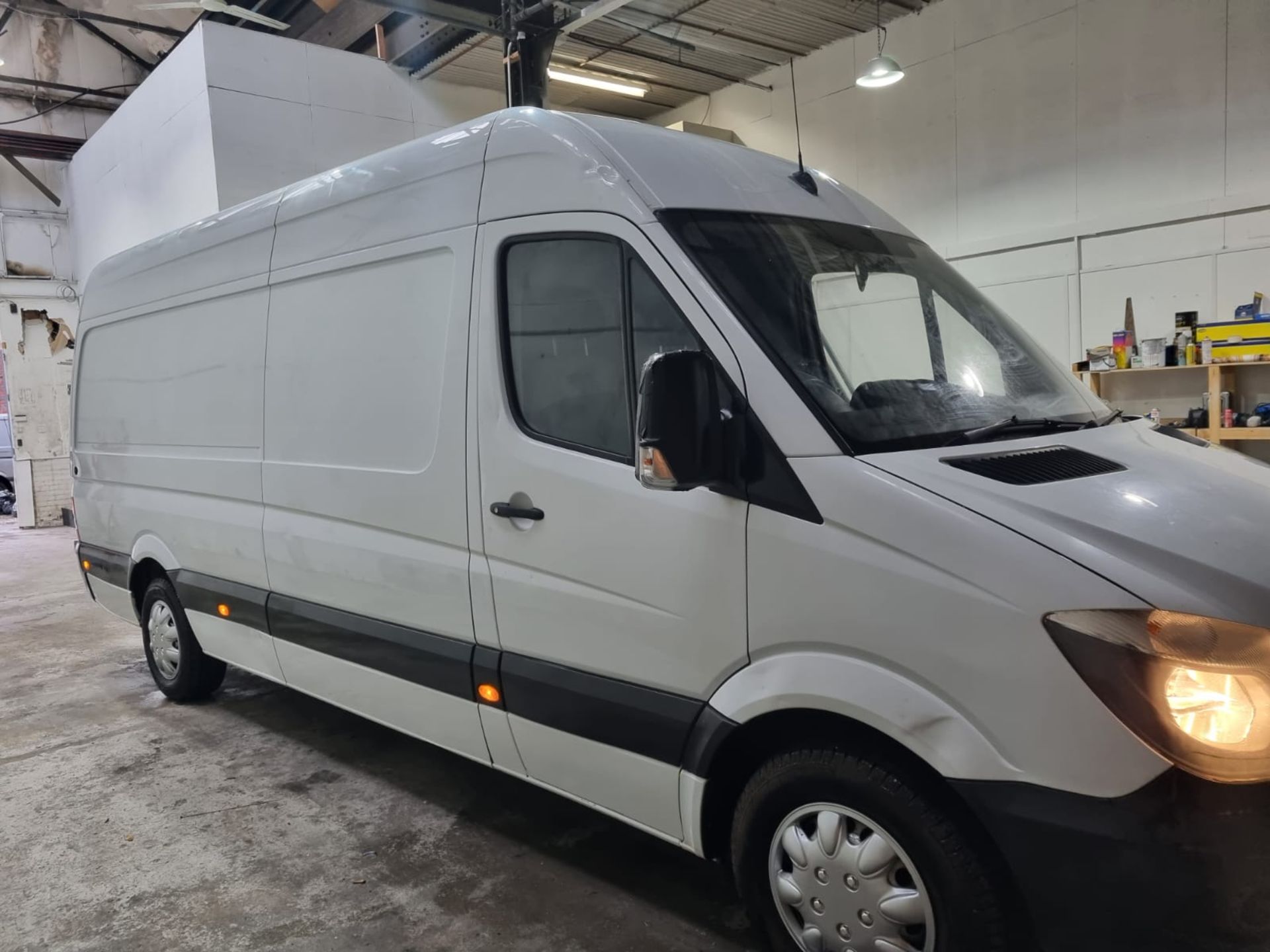 2014 MERCEDES-BENZ SPRINTER 313 CDI LWB WHITE PANEL VAN - 2.2 DIESEL - REVERSE CAMERA WP14 YNT - Image 4 of 21