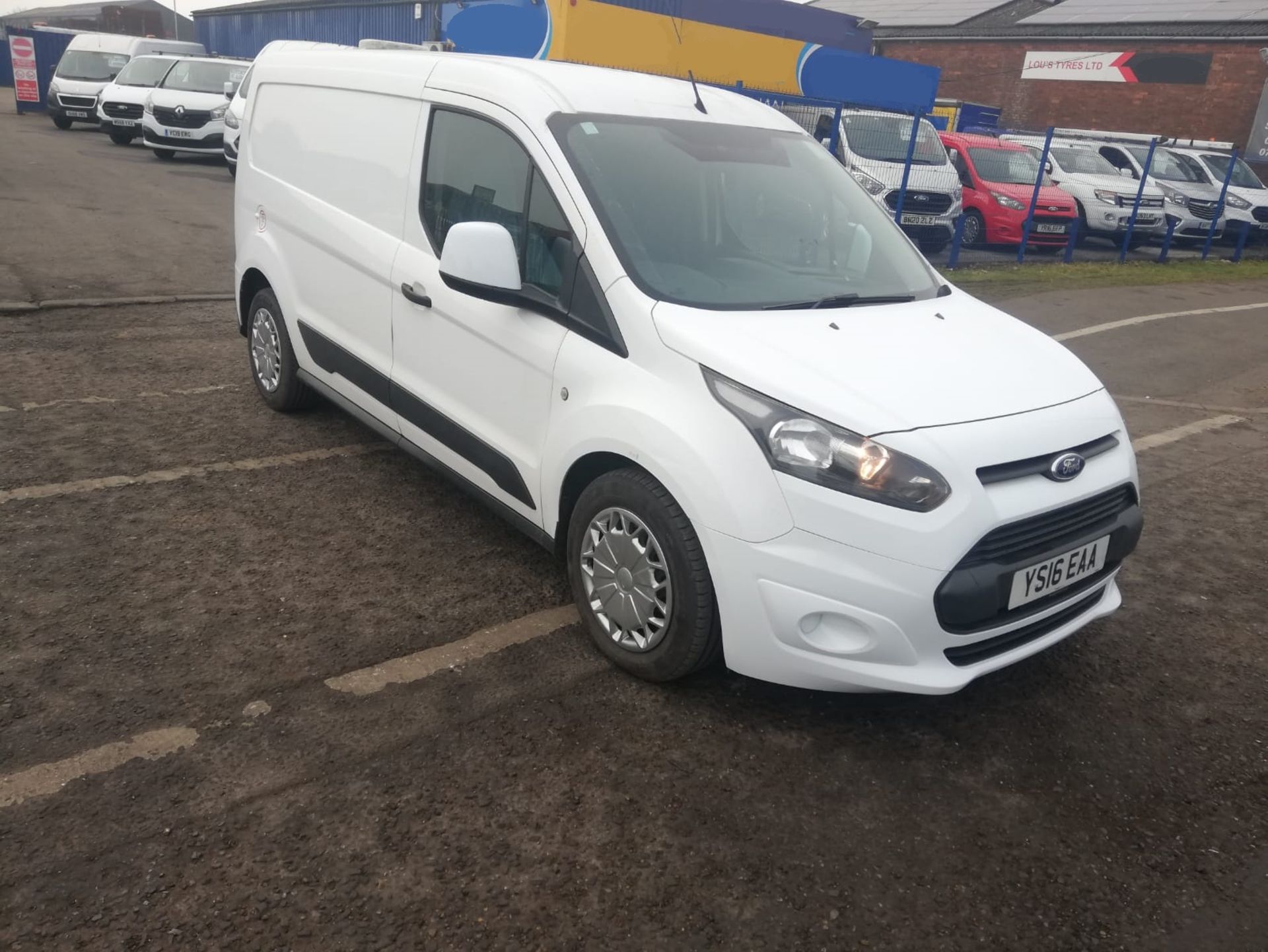 2016 16 FORD TRANSIT CONNECT LWB PANEL VAN - 129K MILES - PLY LINED - YS16 EAA