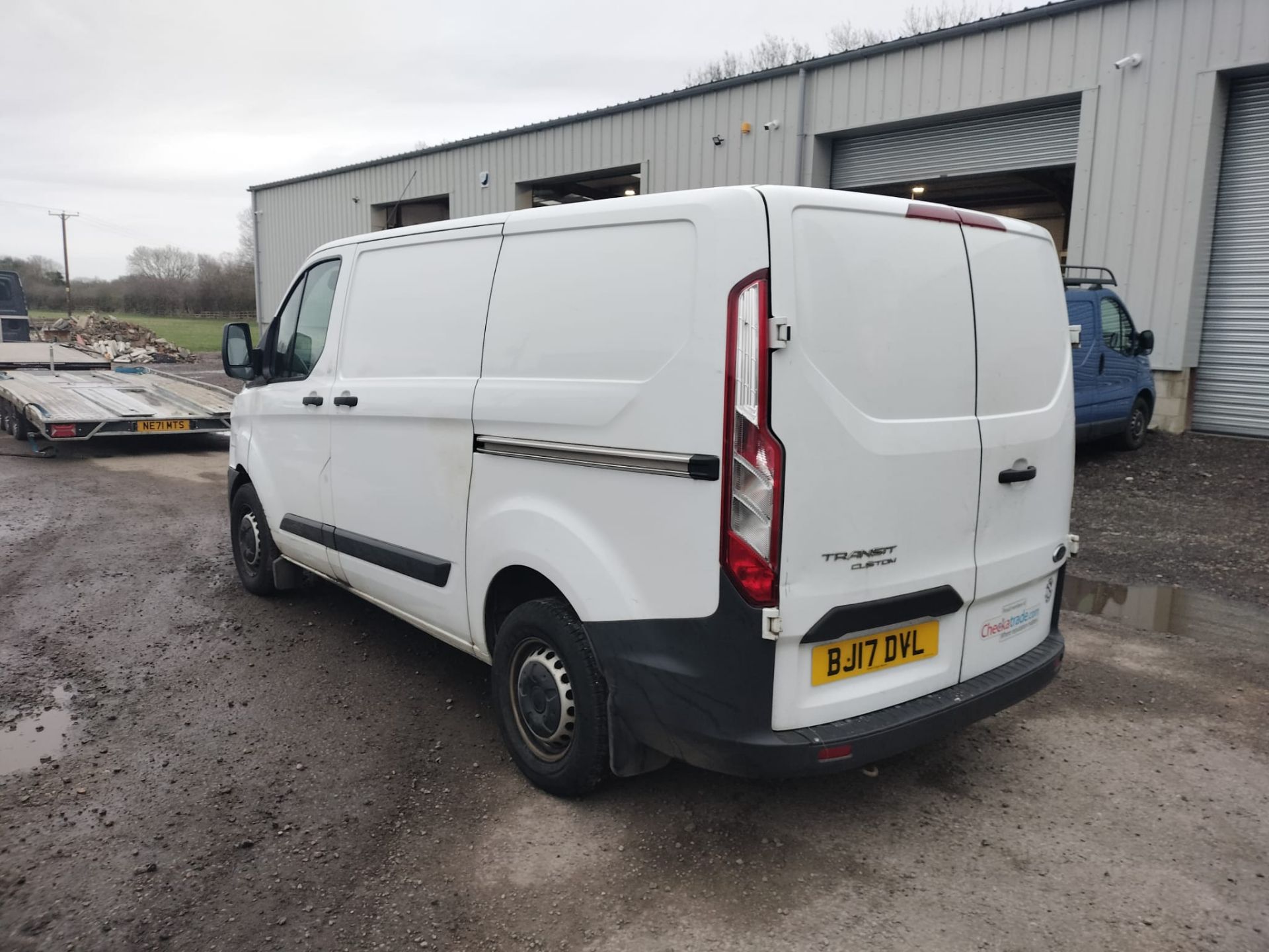 2017 17 FORD TRANSIT CUSTOM PANEL VAN - 98K MILES - EURO 6 - PLY LINED - BJ17 DVL - Image 5 of 8