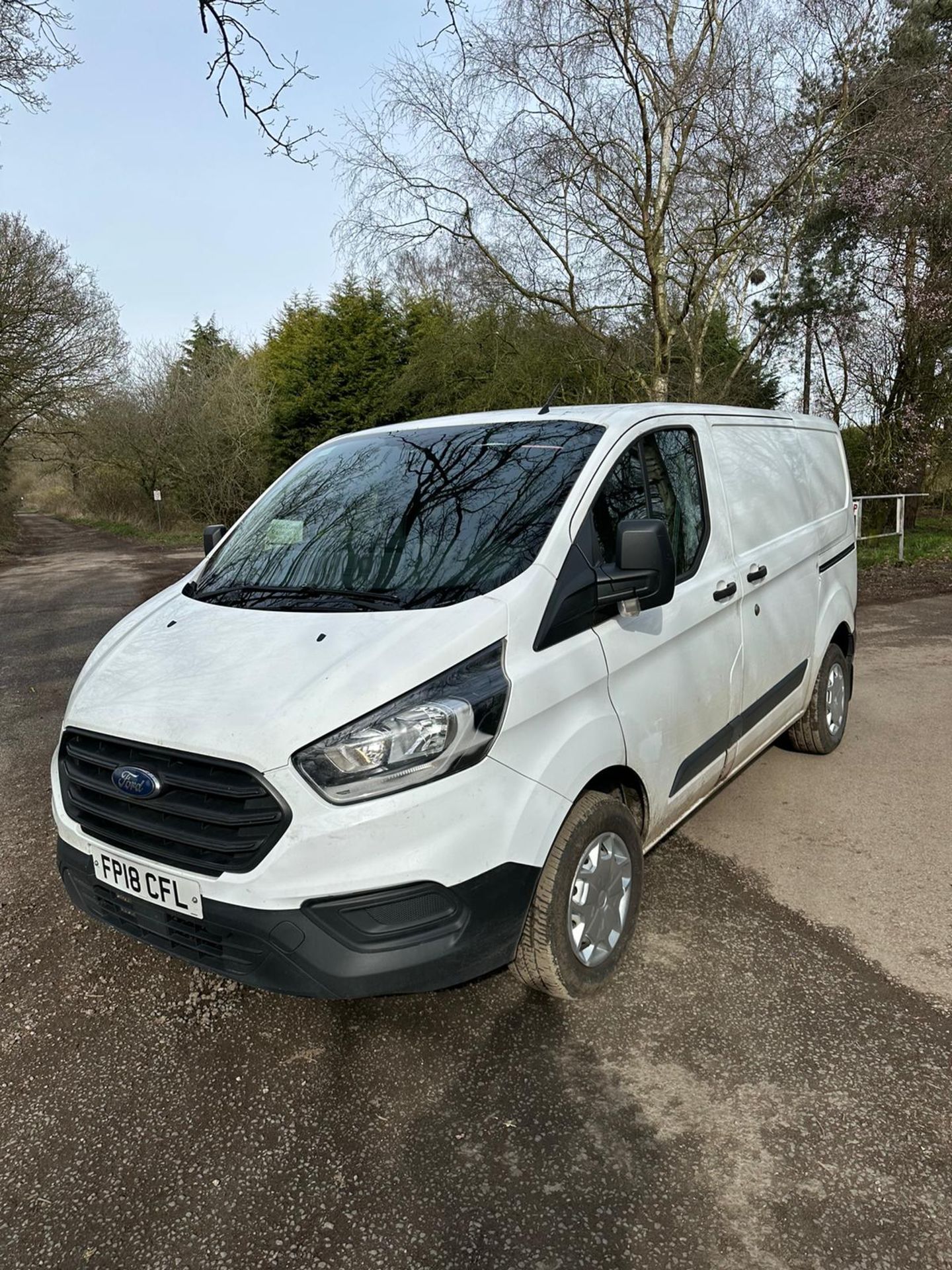 2018 18 FORD TRANSIT CUSTOM PANEL VAN - 140K MILES - EURO 6 - NEWER SHAPE - PLY LINED - FP18 CFL - Image 3 of 8