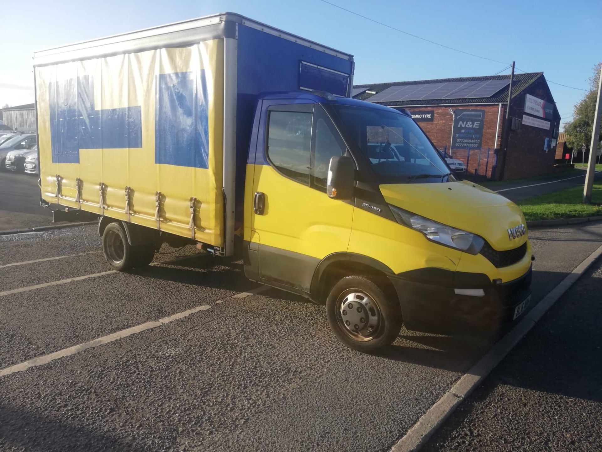 2016 16 IVECO CURTAIN SIDER - 128K MILES - LWB - TWIN REAR WHEEL - BL16 NBM