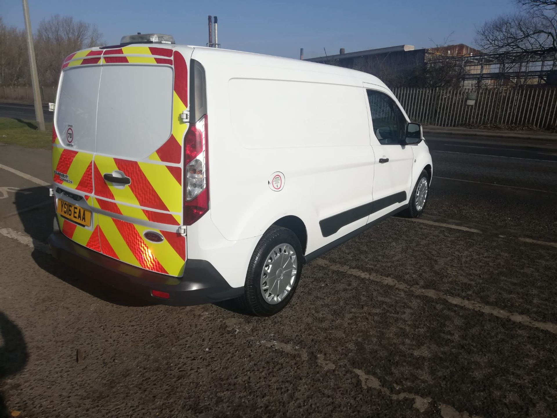 2016 16 FORD TRANSIT CONNECT LWB PANEL VAN - 129K MILES - PLY LINED - YS16 EAA - Image 12 of 15