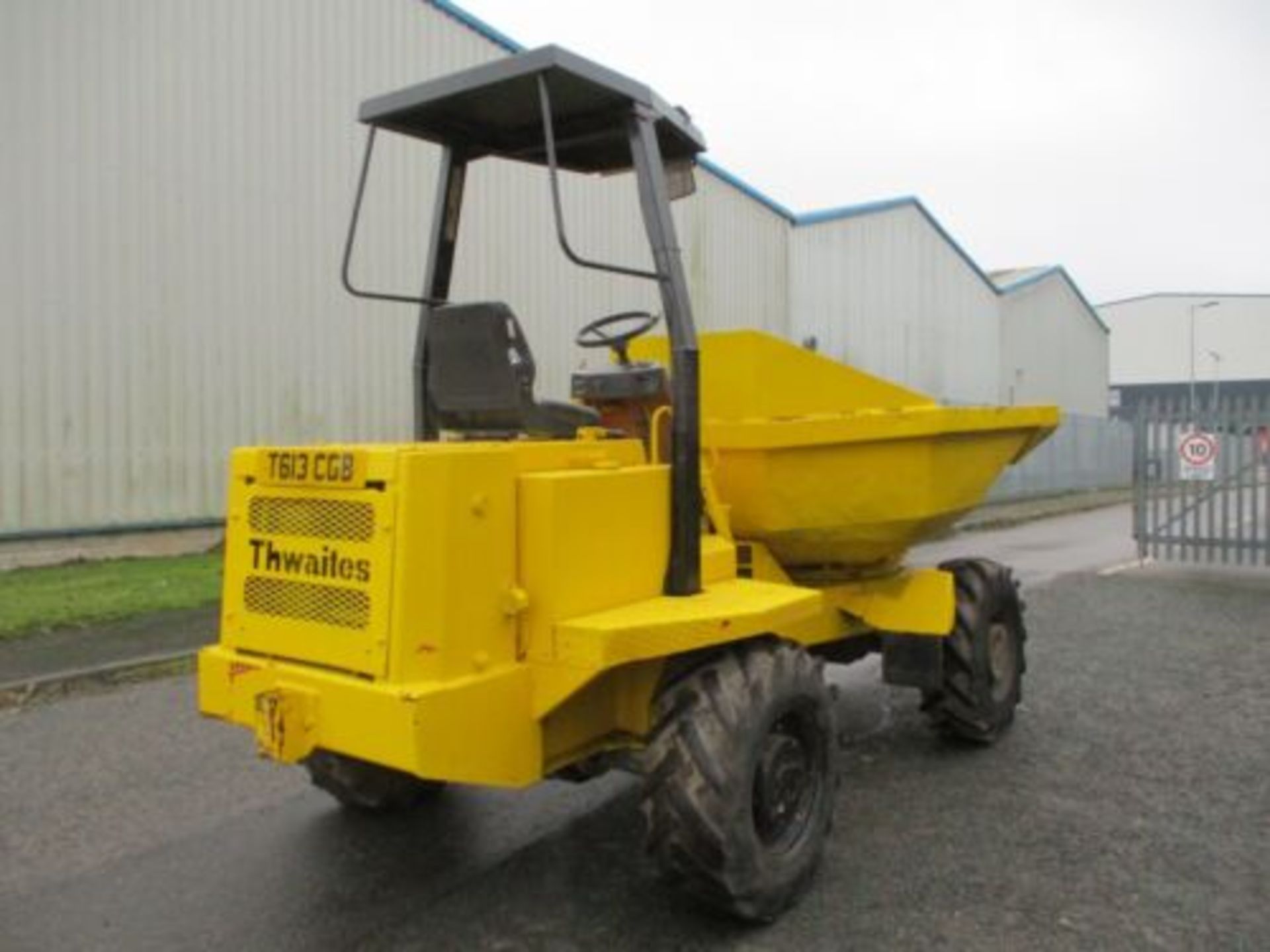 THWAITES 5 TON SWIVEL SKIP DUMPER BARFORD BENFORD TEREX JCB PERKINS 6 DELIVERY - Image 6 of 11