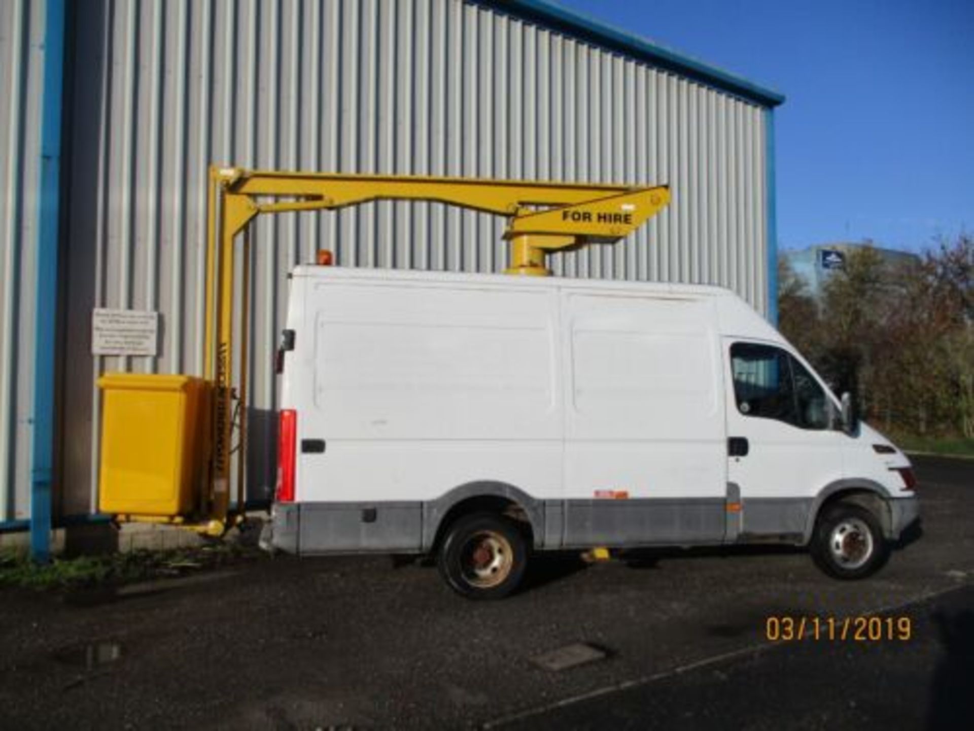 IVECO DAILY CHERRY PICKER SCISSOR LIFT ACCESS PLATFORM VAN MOUNT ED 12.5 METRE - Image 3 of 10