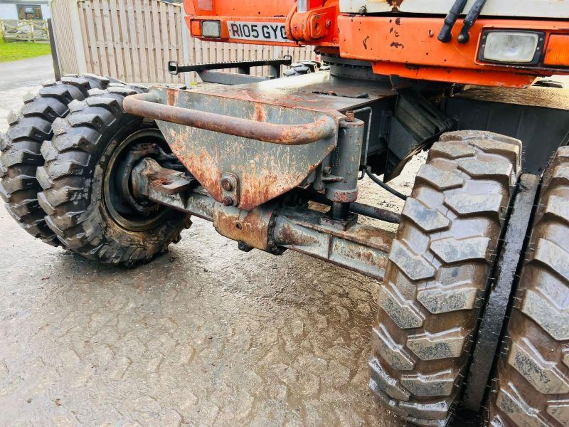 ATLAS 1304 4WD WHEELED EXCAVATOR C/W QUICK HITCH - Image 7 of 16