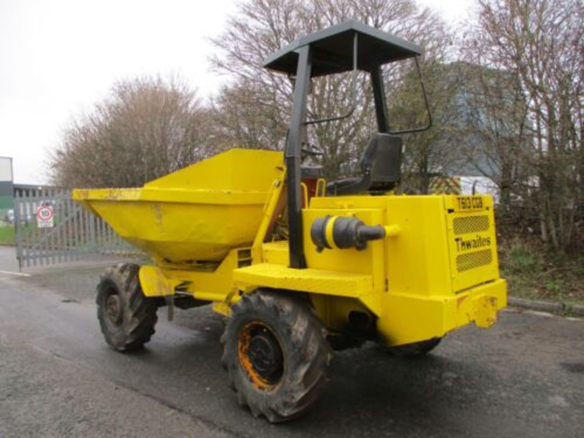 THWAITES 5 TON SWIVEL SKIP DUMPER BARFORD BENFORD TEREX JCB PERKINS 6 DELIVERY - Image 4 of 11