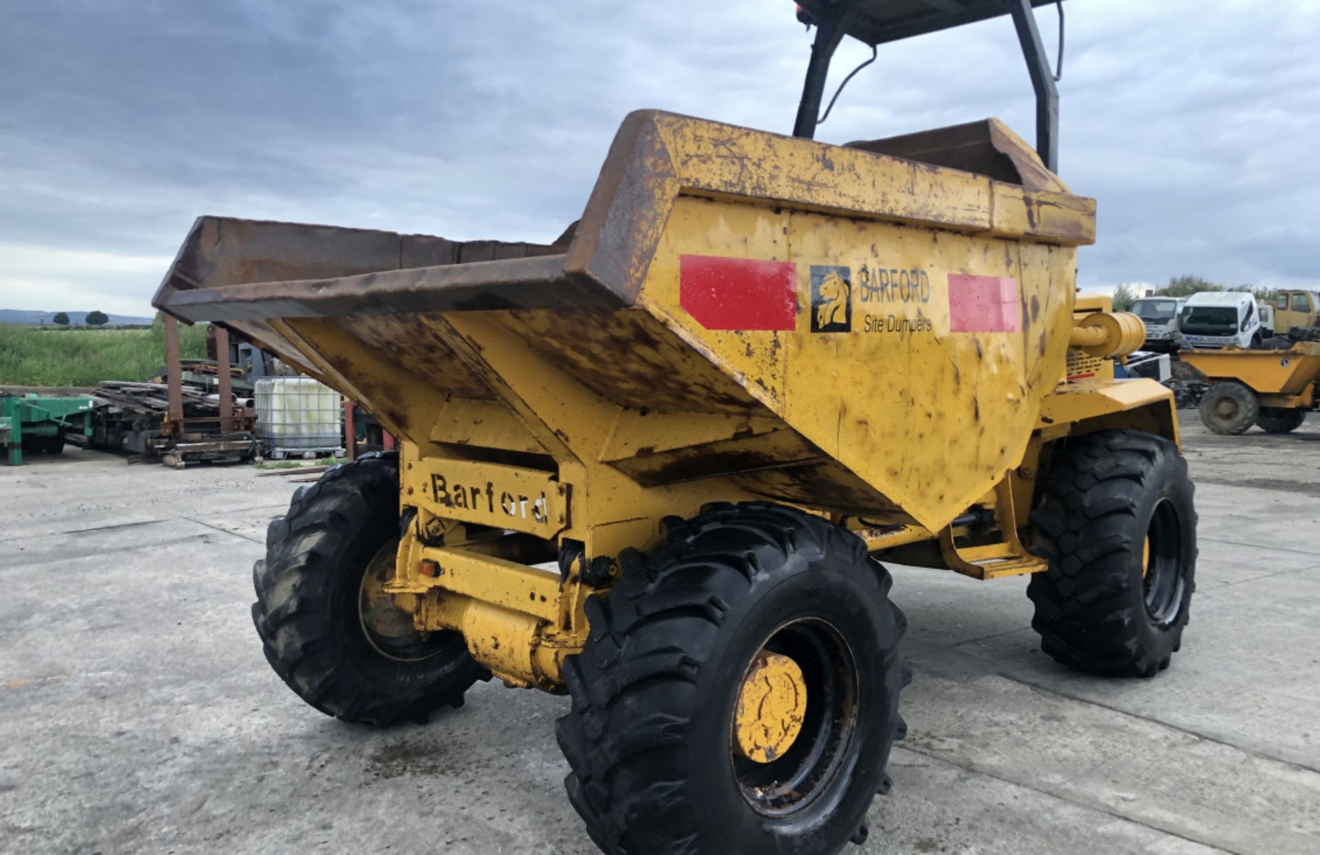 BARFORD SX9000 4×4 SITE DUMPER - Image 7 of 8