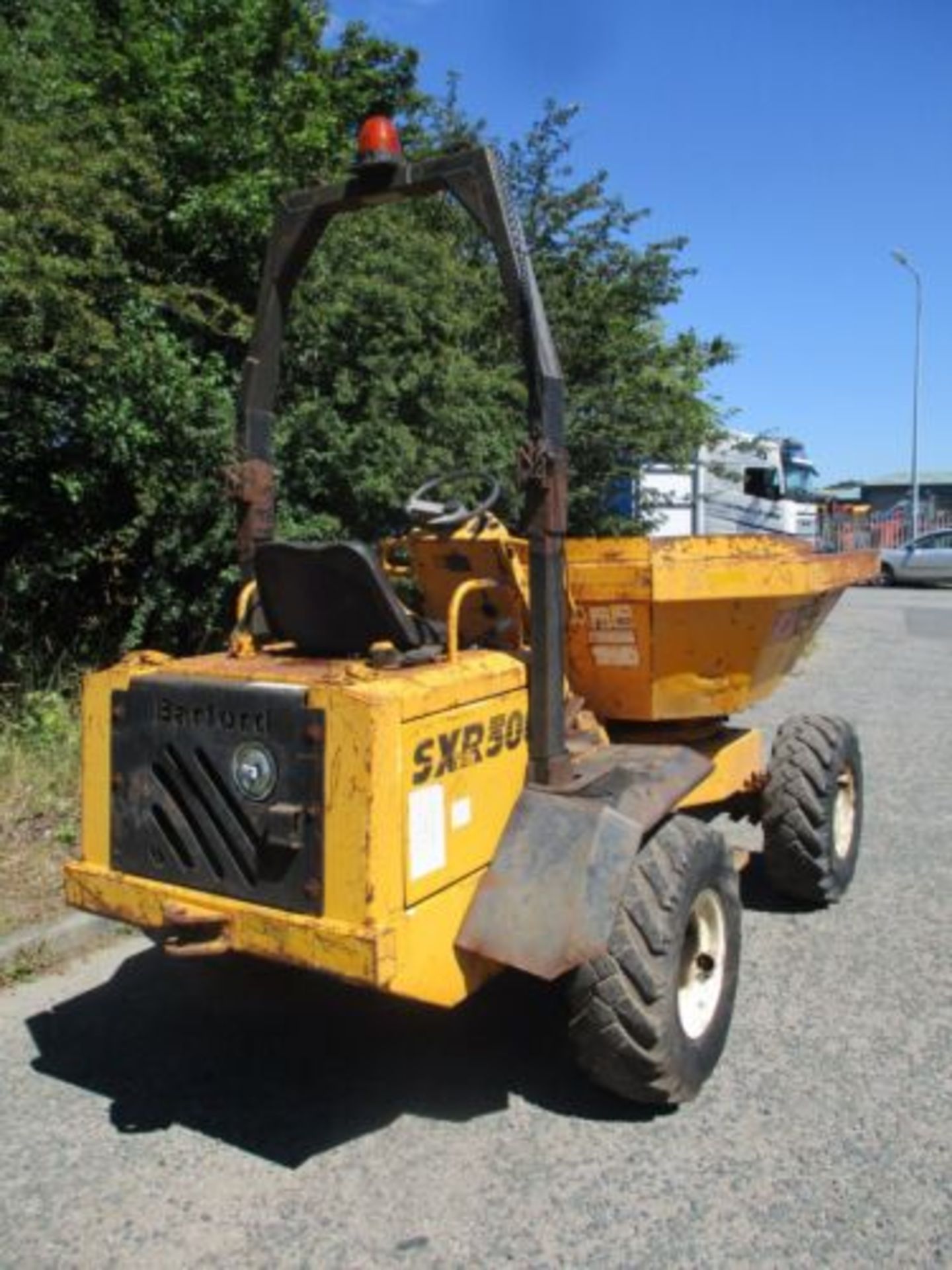 BARFORD SXR3000 3 TON SWIVEL SKIP DUMPER TEREX BENFORD DELIVERY THWAITES - Image 7 of 10