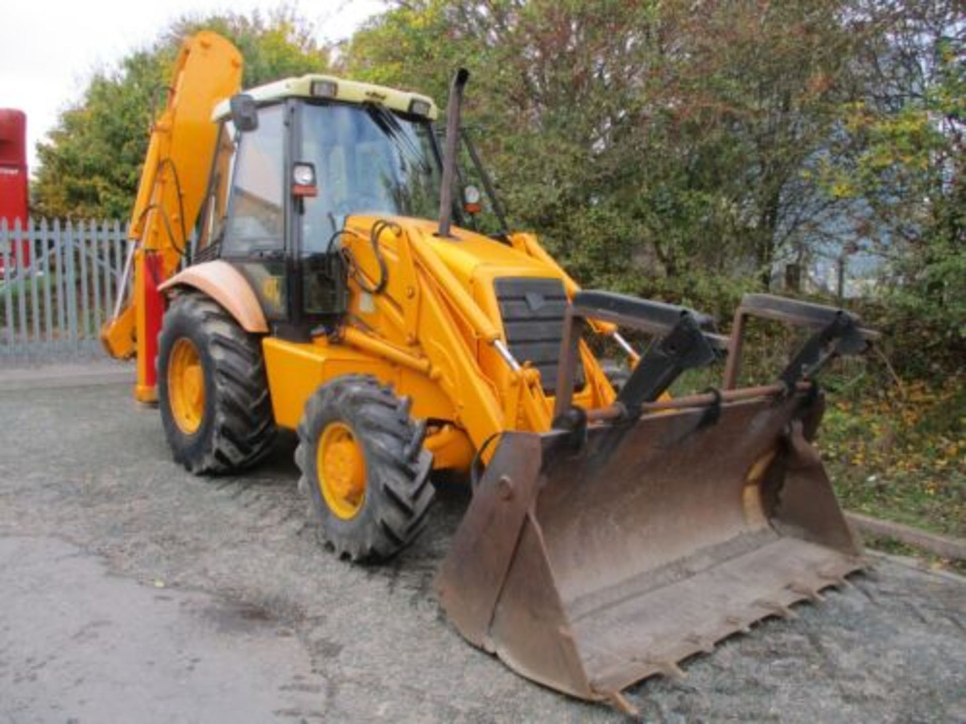 JCB 3CX PROJECT 12 BACKHOE DIGGER EXCAVATOR WHEELED LOADER MANUAL GEARBOX 4X4 V5 - Bild 2 aus 11