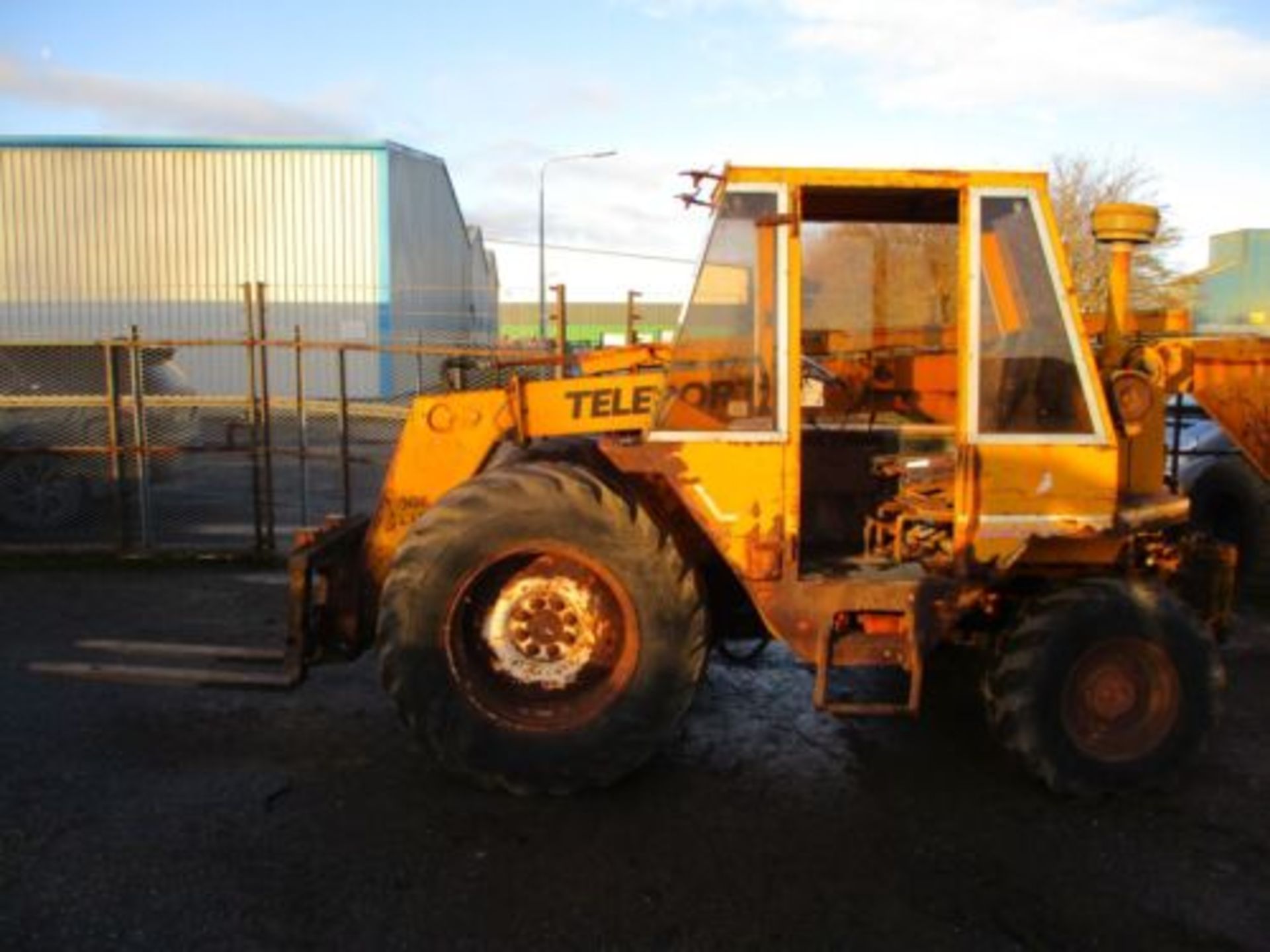 SANDERSON 247TS TELEHANDLER FORK LIFT FORKLIFT TELEPORTER LOADER 4WD DELIVERY