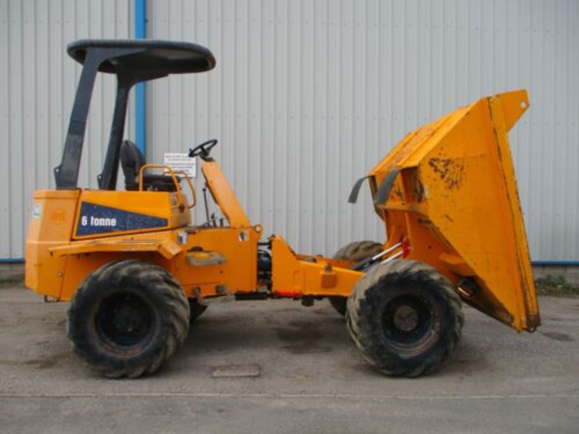 2014 THWAITES 6 TON DUMPER LOW HOURS BARFORD BENFORD TEREX DEUTZ ENGINE DELIVERY - Image 6 of 12