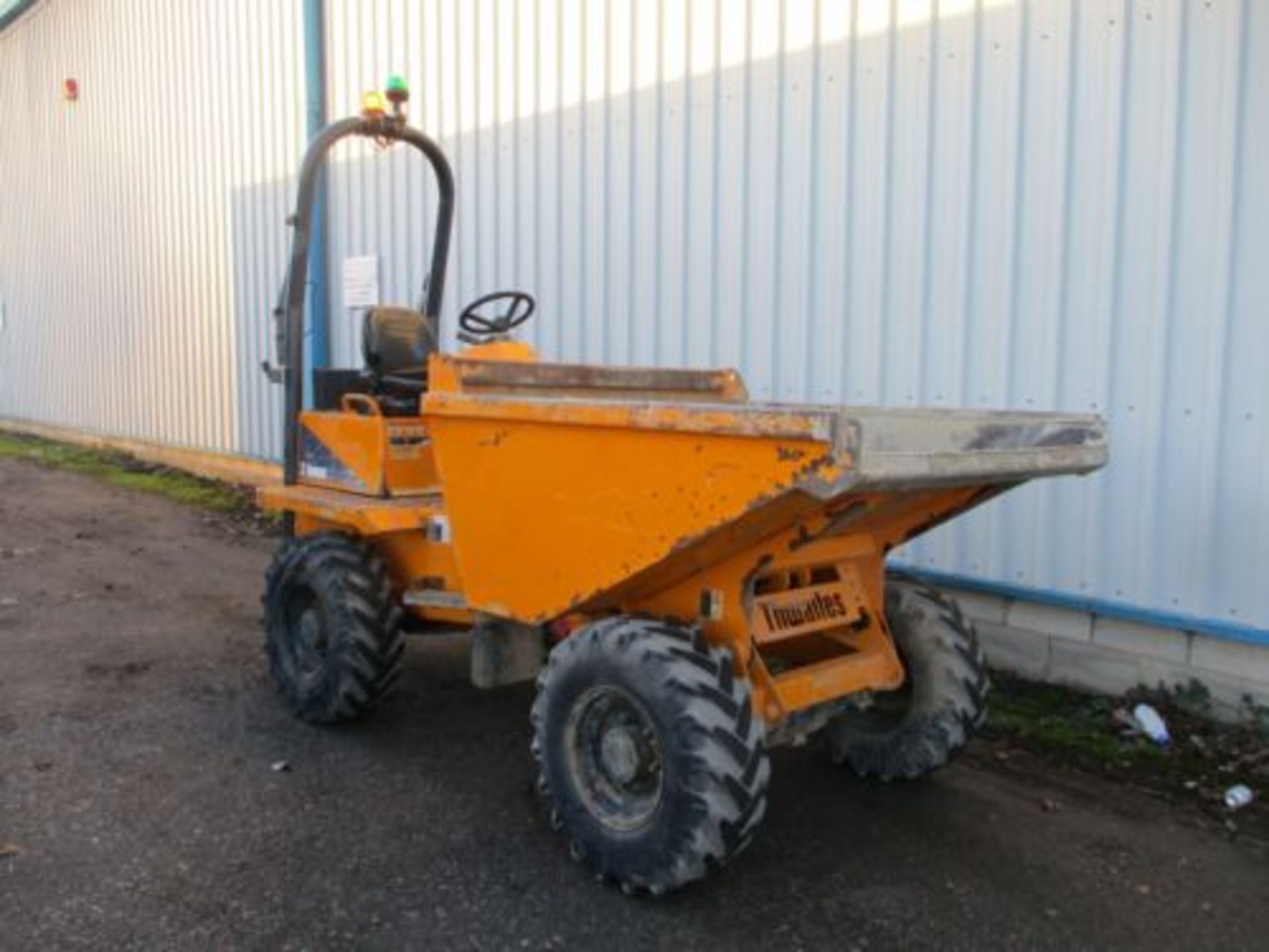 2016 THWAITES 3 TON DUMPER BARFORD BENFORD TEREX YANMAR ENGINE DELIVERY ARRANGED - Image 6 of 11