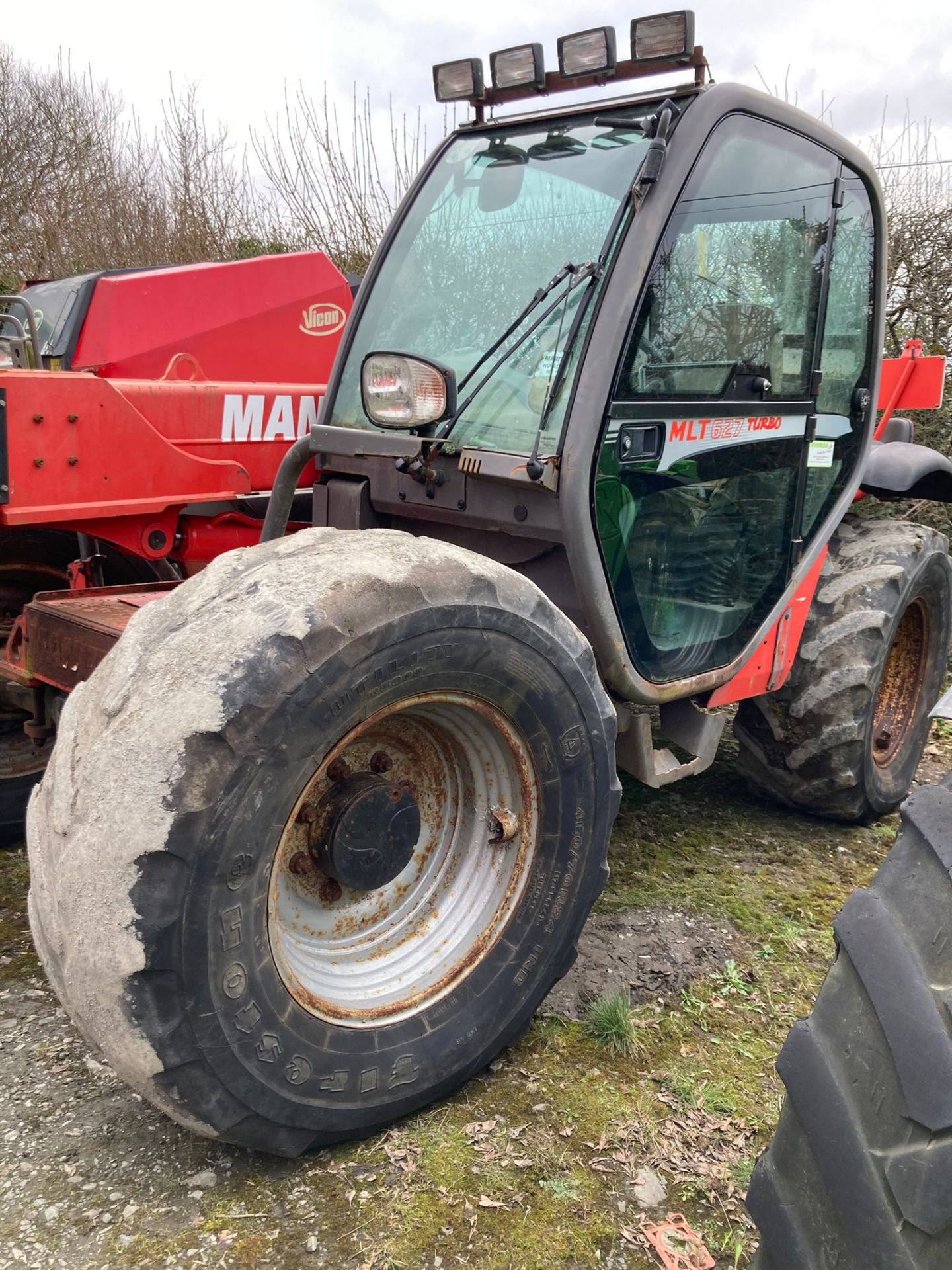 2012 MANITOU MLT627 TELEHANDLER - 7750 HOURS - PLUS VAT - Image 2 of 5