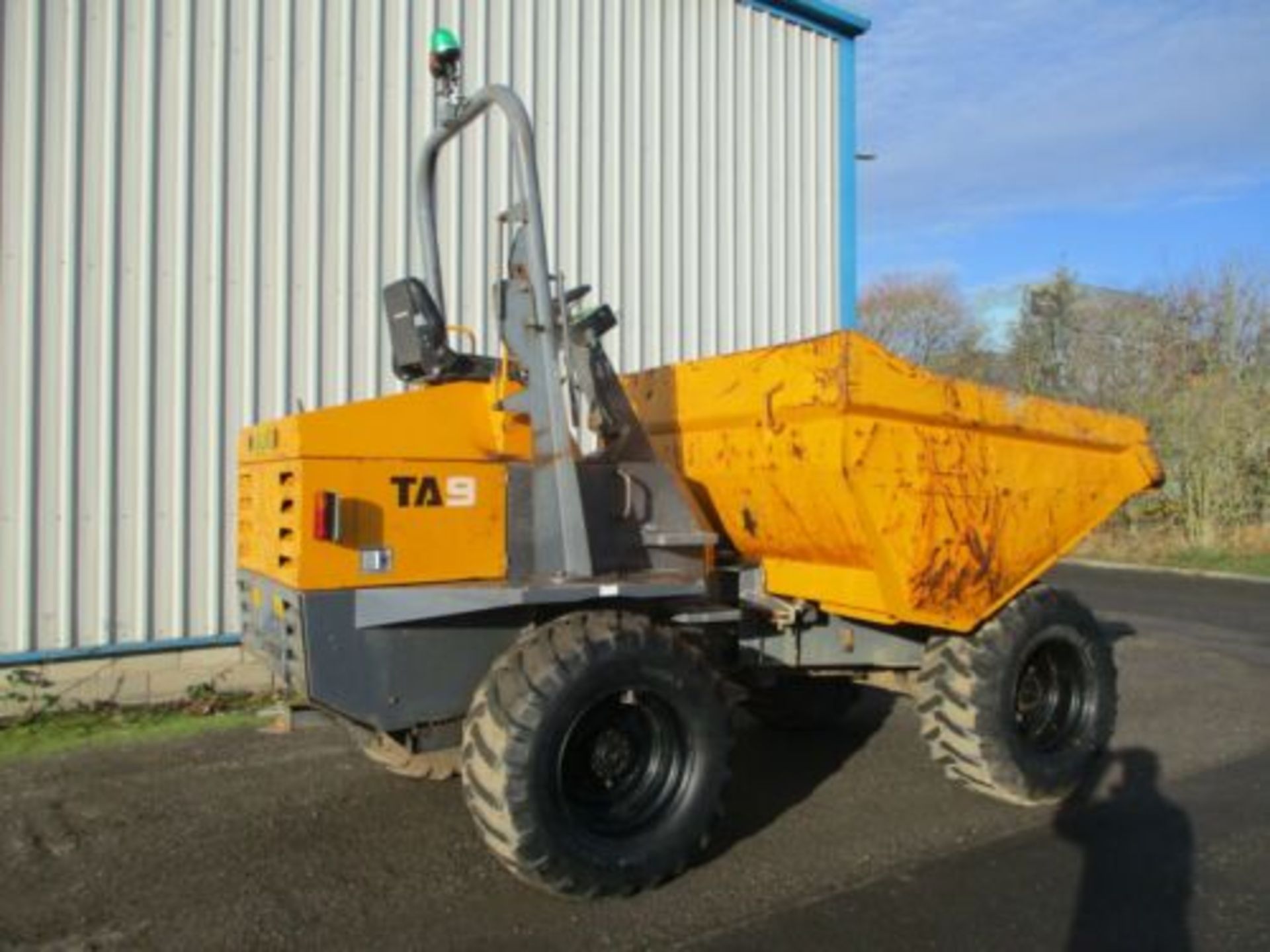 2011 TEREX TA9 9 TON DUMPER THWAITES BENFORD PERKINS ENGINE TURBO DELIVERY - Image 3 of 10