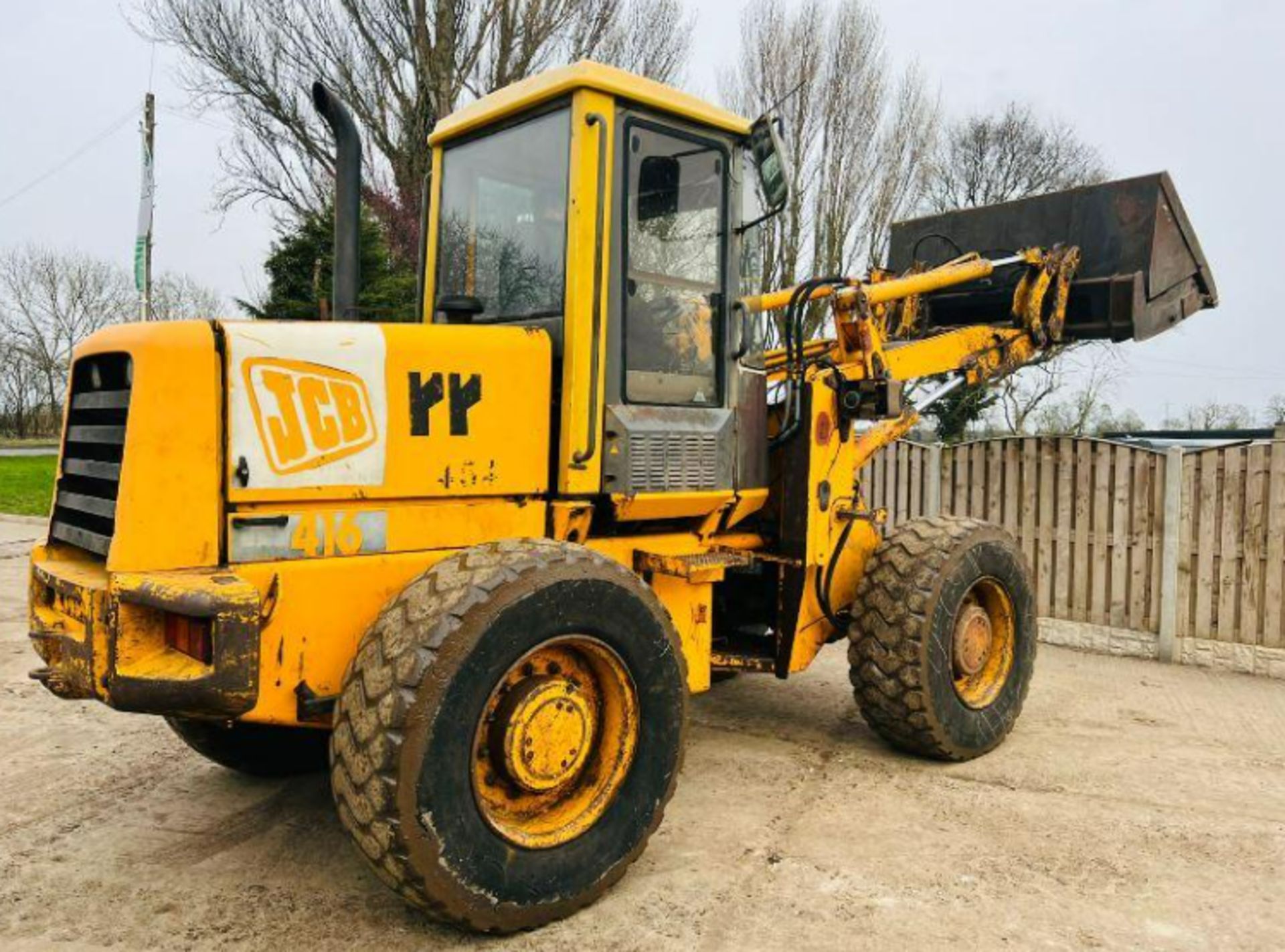 JCB 416 4WD HIGH TIP LOADING SHOVEL C/W TOE TIP BUCKET - Bild 10 aus 15