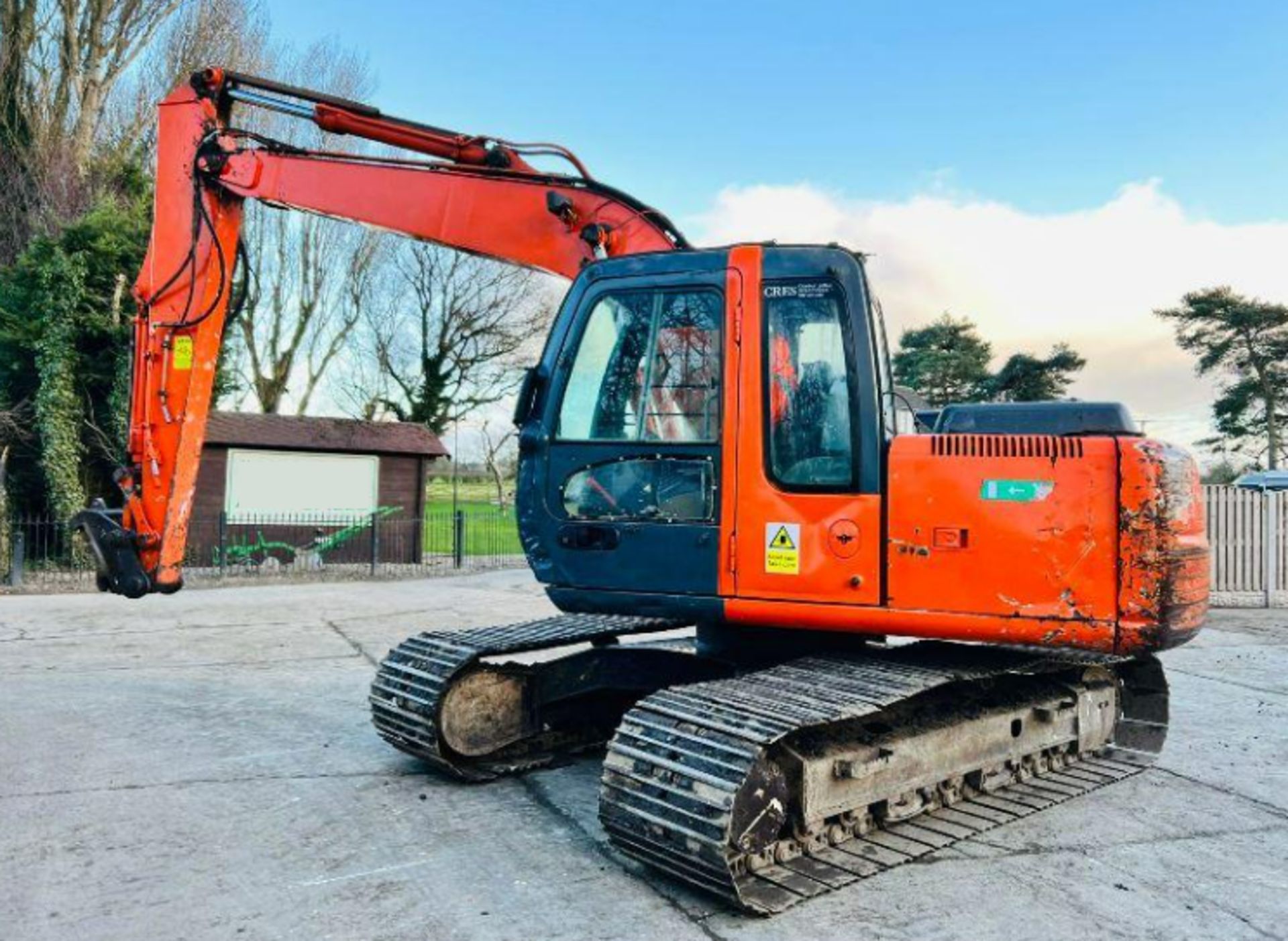 HITACHI ZAXIS ZX130LCN TRACKED EXCAVATOR C/W QUICK HITCH