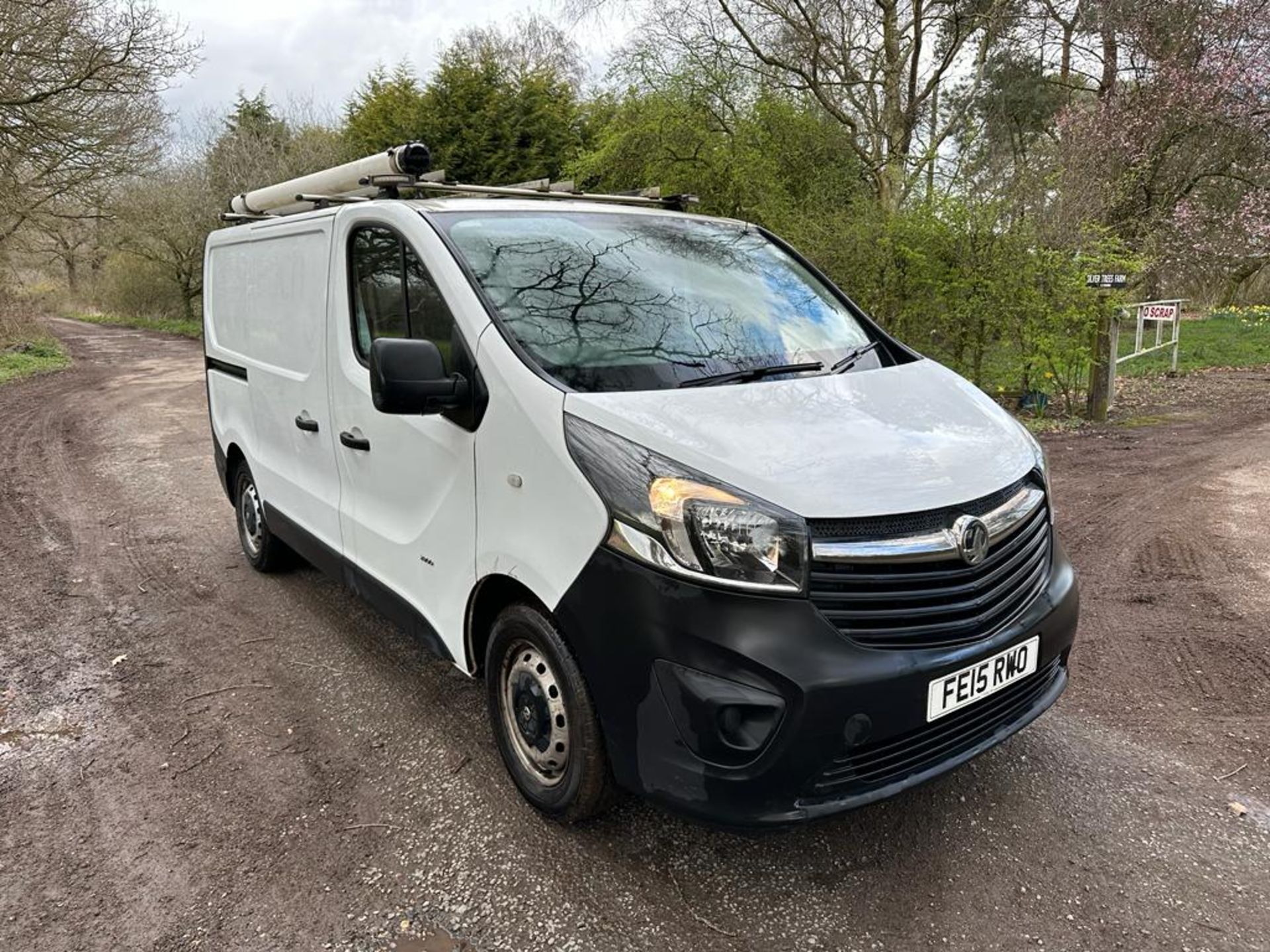 2015 15 VAUXHALL VIVARO PANEL VAN - EX BT - 89K MILES - TWIN SIDE DORRS- ROOF RACK - FE15 RWO