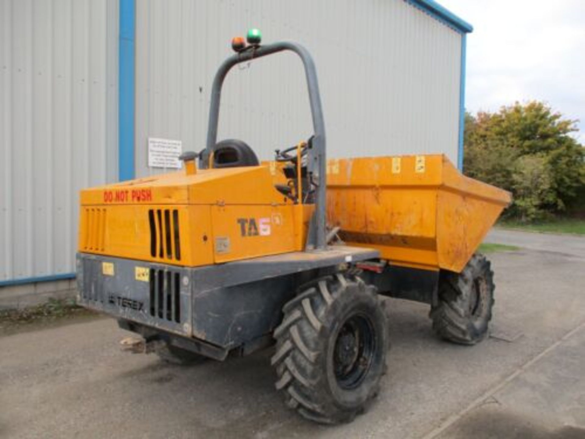 2015 TEREX 6 TON DUMPER BARFORD BENFORD THWAITES JCB ENGINE DELIVERY ARRANGED - Image 2 of 12