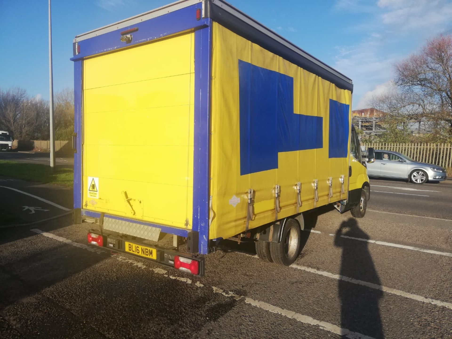 2016 16 IVECO CURTAIN SIDER - 128K MILES - LWB - TWIN REAR WHEEL - BL16 NBM - Image 7 of 10