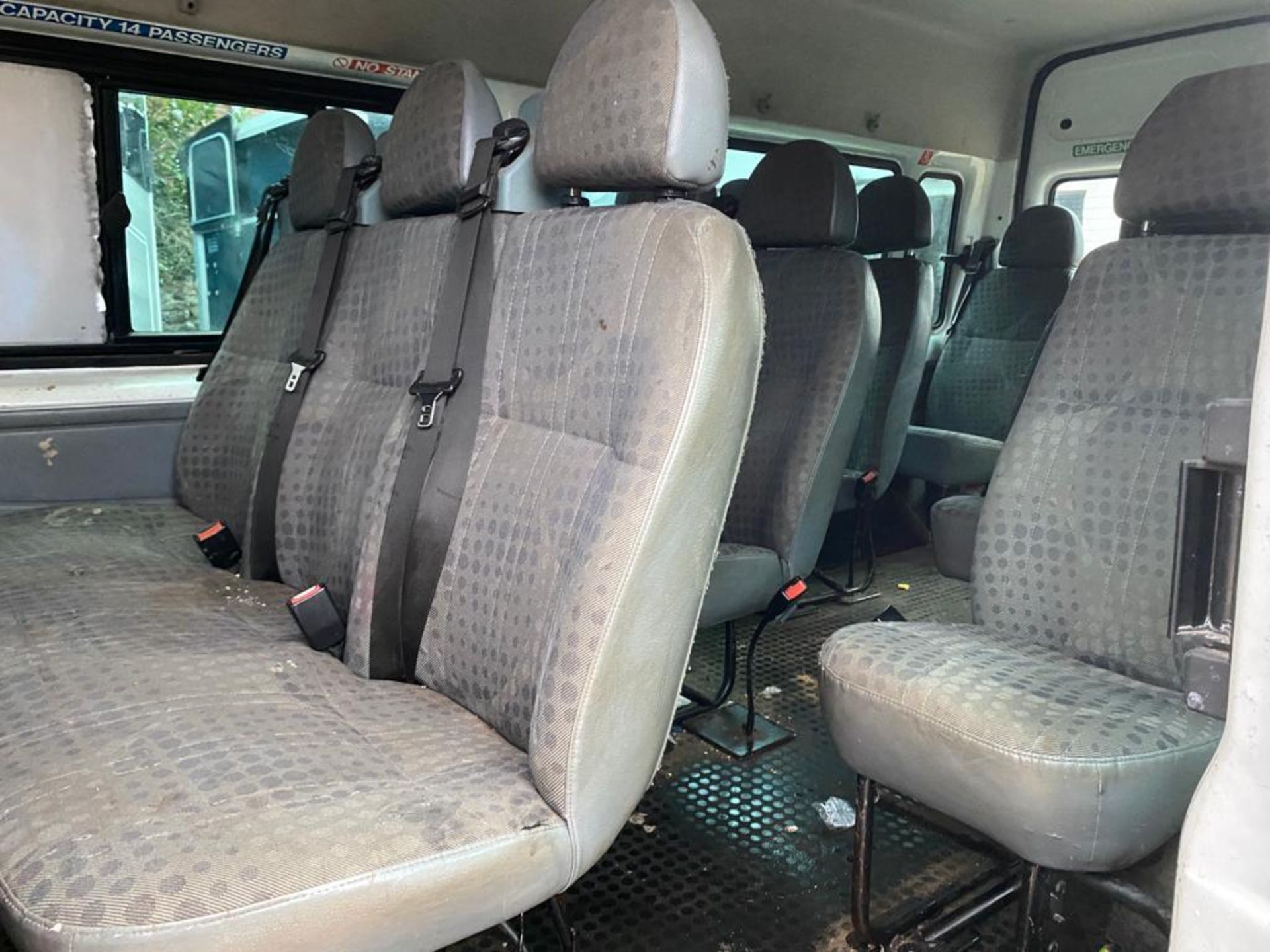 2011 FORD TRANSIT MINI BUS - 72K MILES - MANUAL - STARTS, RUNS, DRIVES - HV11 MYH - Image 8 of 14