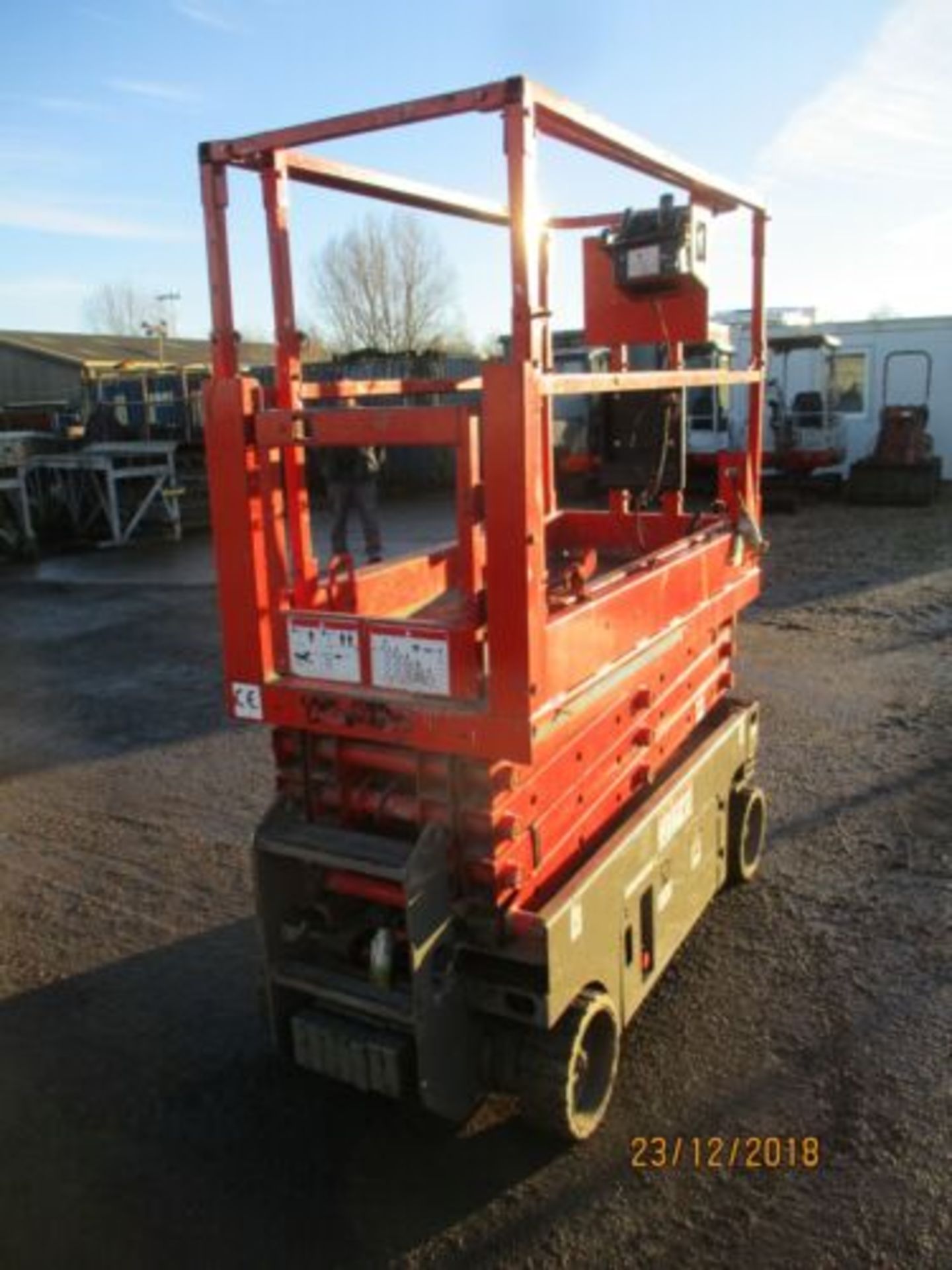 2004 GENIE GS 1932 3219 SCISSOR LIFT ACCESS PLATFORM CHERRY PICKER DELIVERY OK - Image 5 of 10