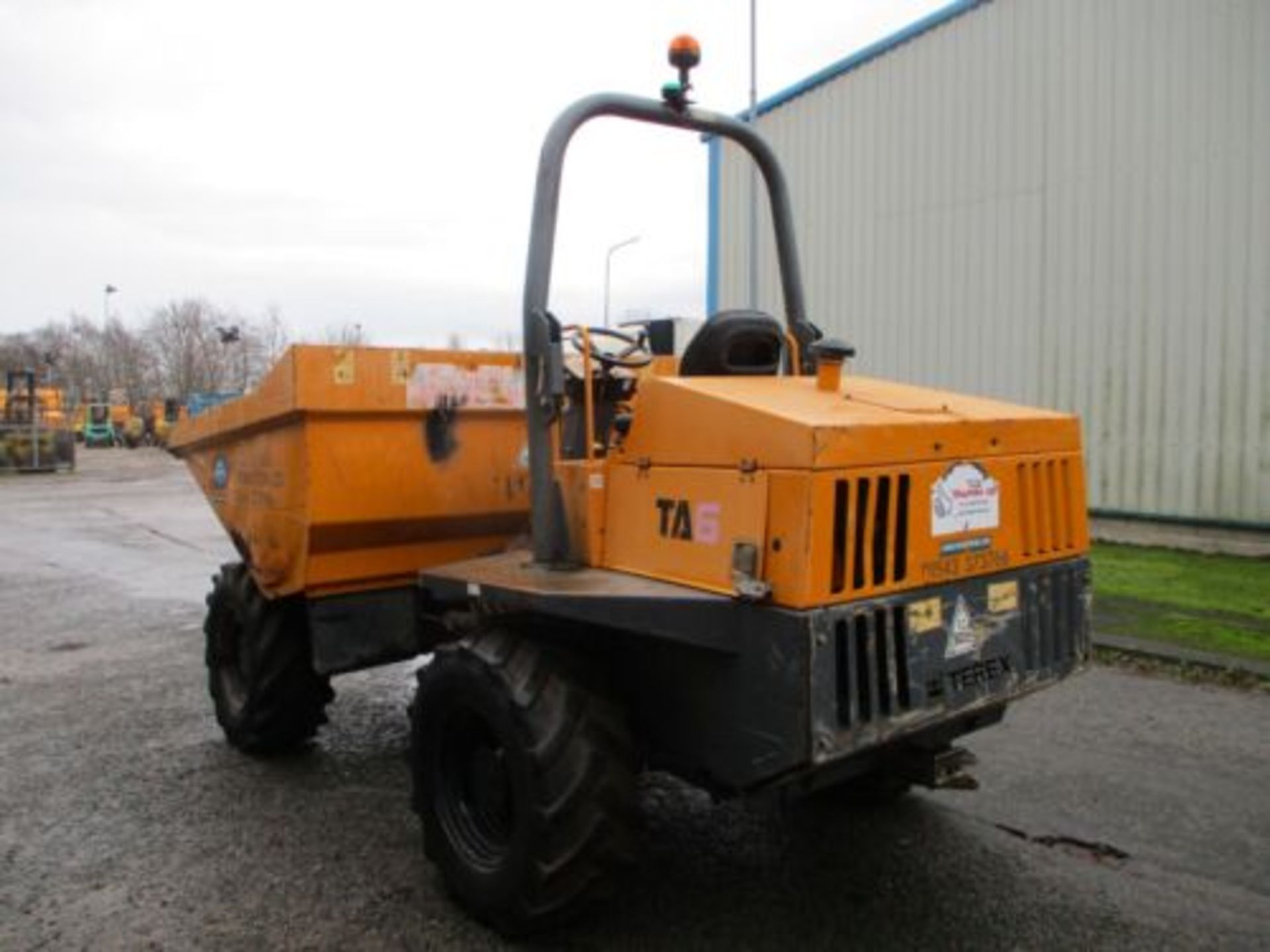 2014 TEREX 6 TON DUMPER BARFORD BENFORD THWAITES DEUTZ ENGINE DELIVERY ARRANGED - Image 10 of 10