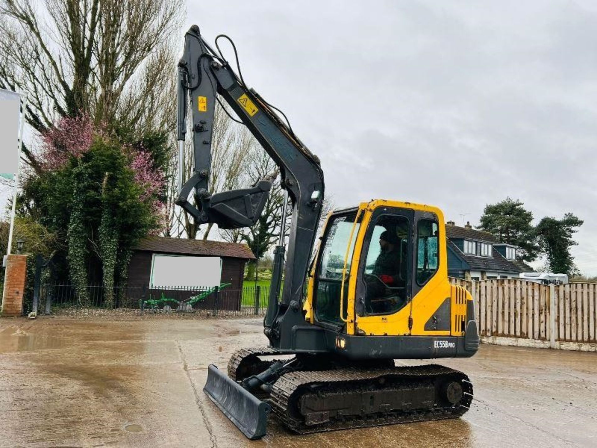 VOLVO EC55BPRO TRACKED EXCAVATOR *YEAR 2016* C/W BUCKET - Image 5 of 13