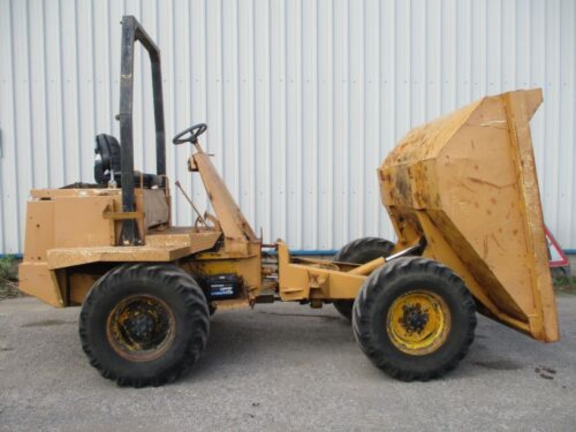 THWAITES 4 TON DUMPER BARFORD BENFORD TEREX PERKINS ENGINE DELIVERY ARRANGED 6 5 - Image 9 of 11