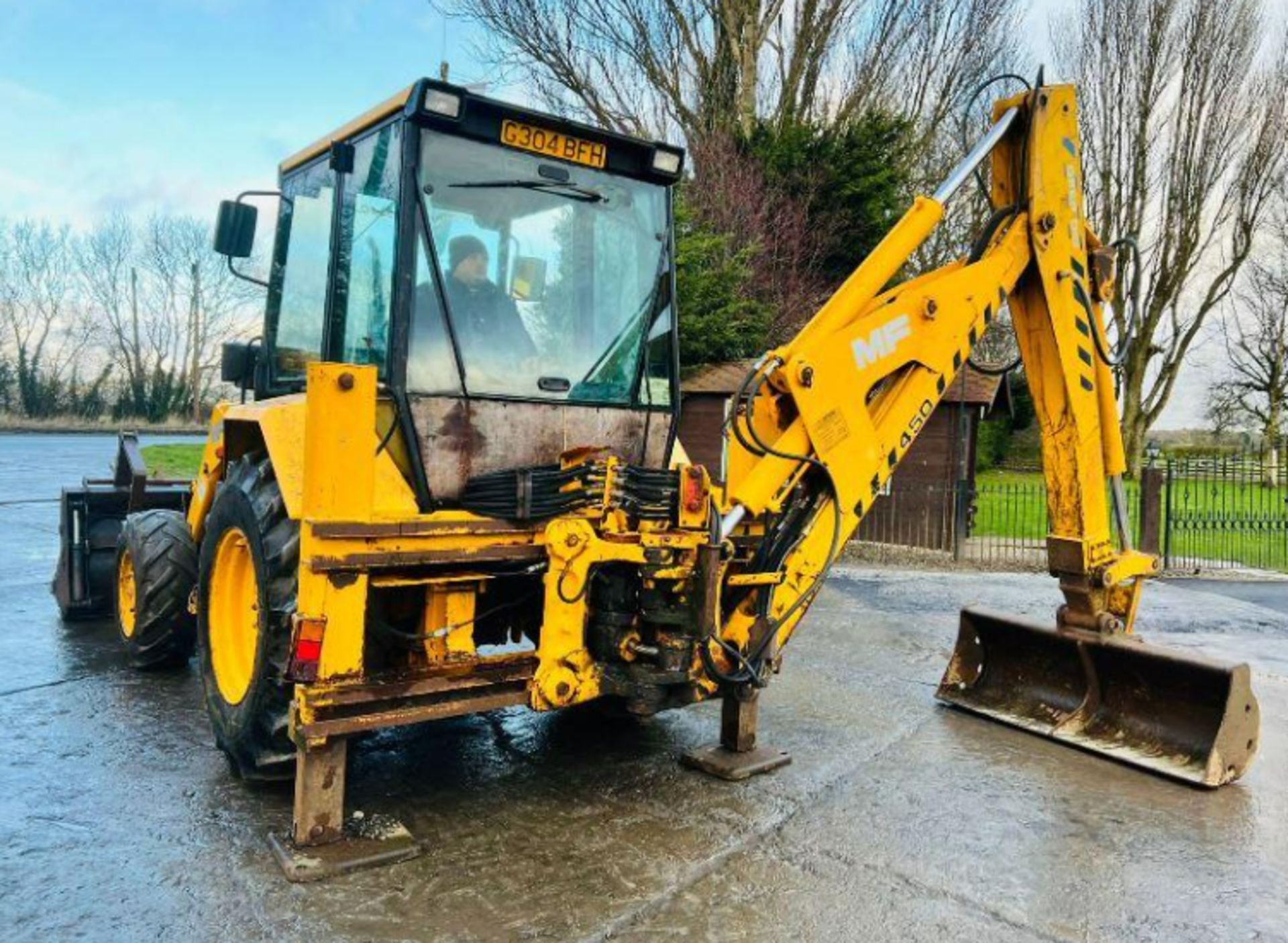 MASSEY FERGUSON 50HX 4WD BACKHOE DIGGER *4209 HOURS* C/W EXTENDING DIG - Bild 13 aus 20