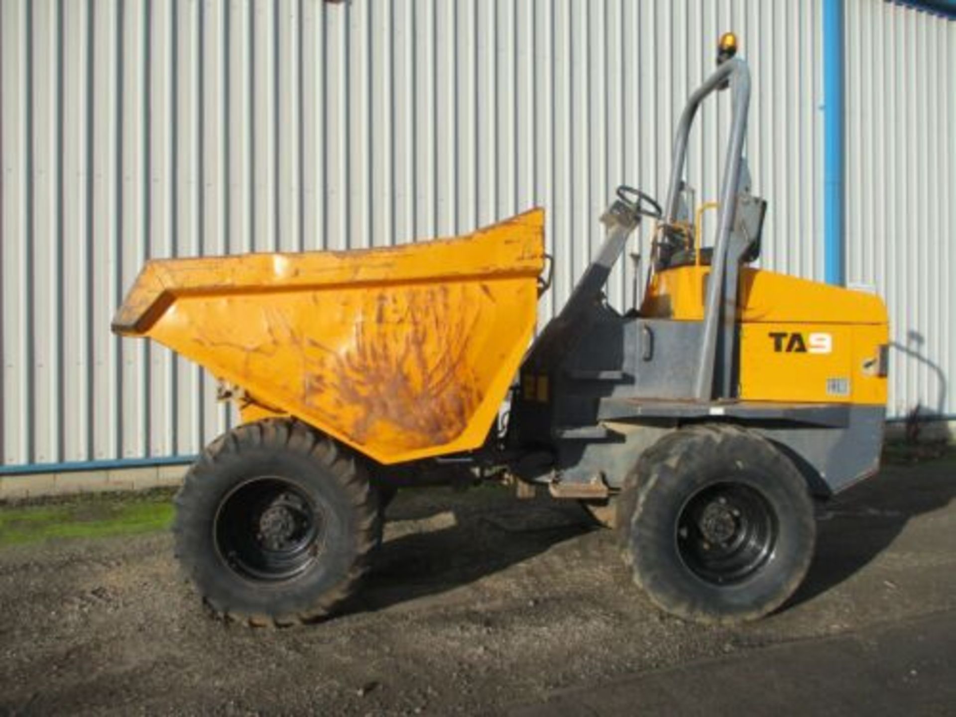 2011 TEREX TA9 9 TON DUMPER THWAITES BENFORD PERKINS ENGINE TURBO DELIVERY - Image 9 of 10