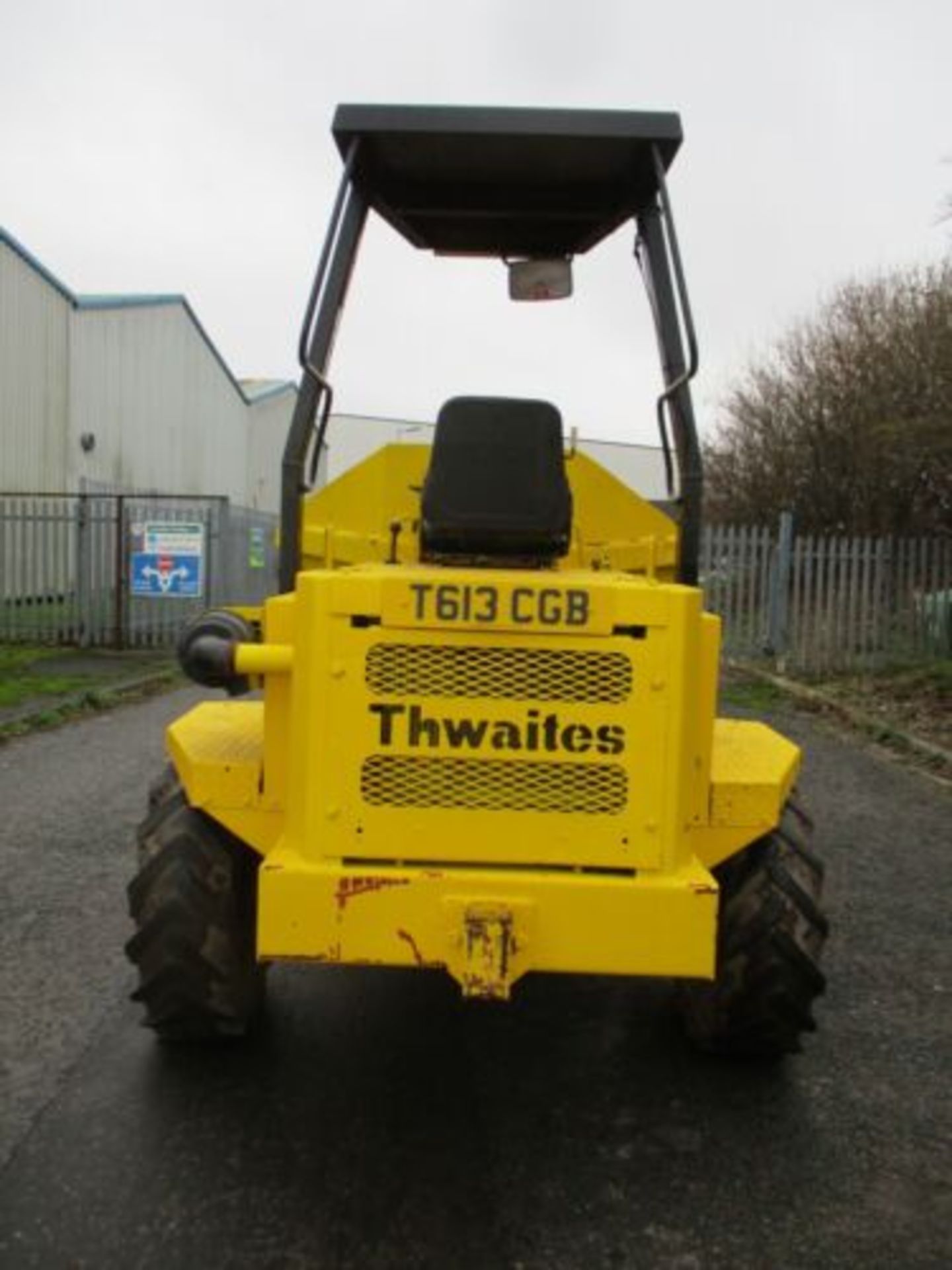 THWAITES 5 TON SWIVEL SKIP DUMPER BARFORD BENFORD TEREX JCB PERKINS 6 DELIVERY - Image 5 of 11