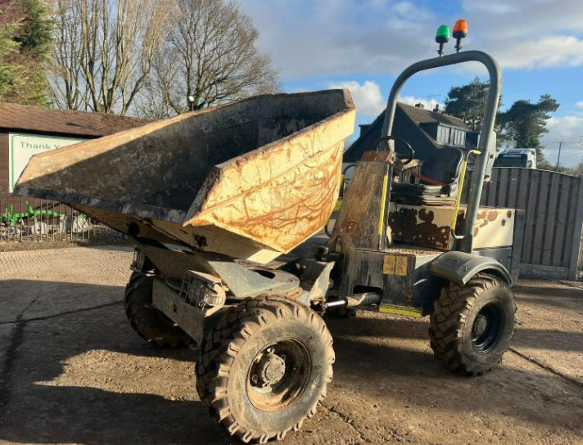 TEREX TA3S 4WD SWIVEL TIP DUMPER * YEAR 2013 , ROAD REGISTERED - Image 7 of 11