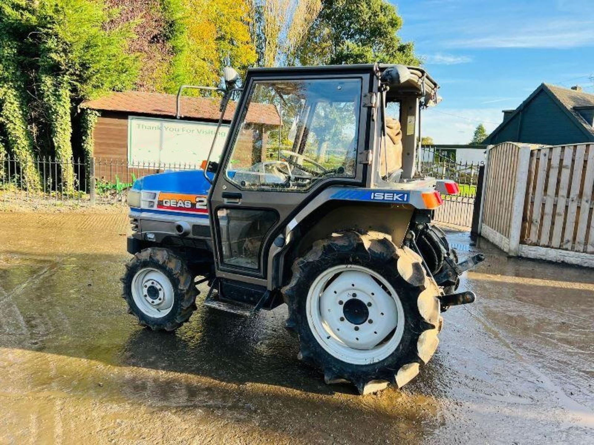 ISEKI TG21 4WD COMPAC TRACTOR * 1162 HOURS * C/W REAR LINKAGE - Image 13 of 14