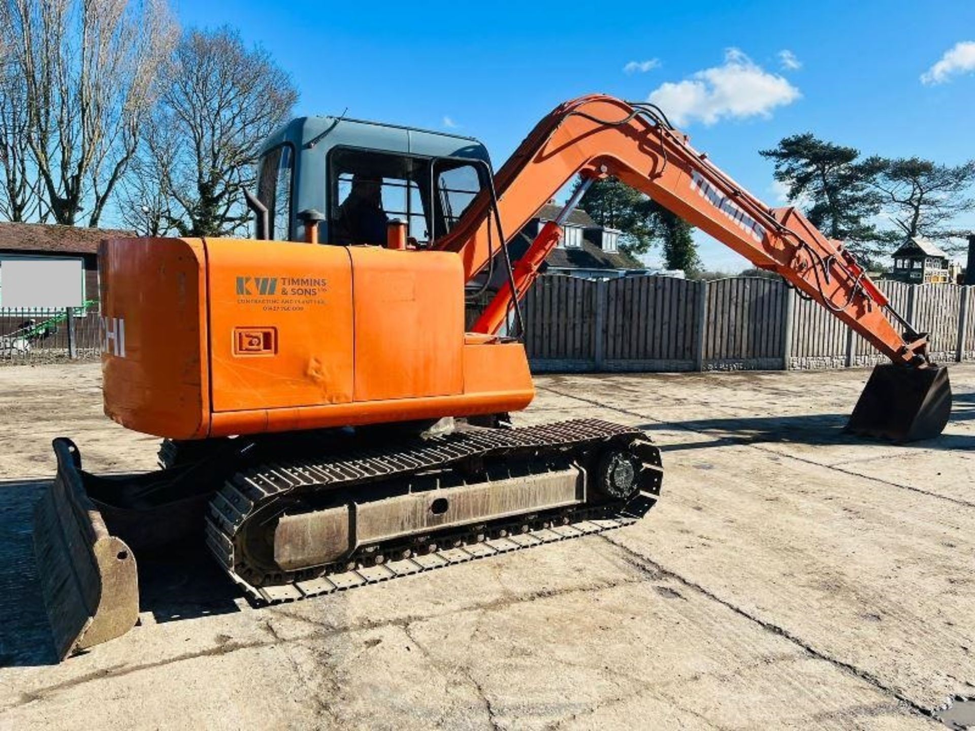 HITACHI EX60-3 TRACKED EXCAVATOR C/W BUCKET - Image 15 of 15