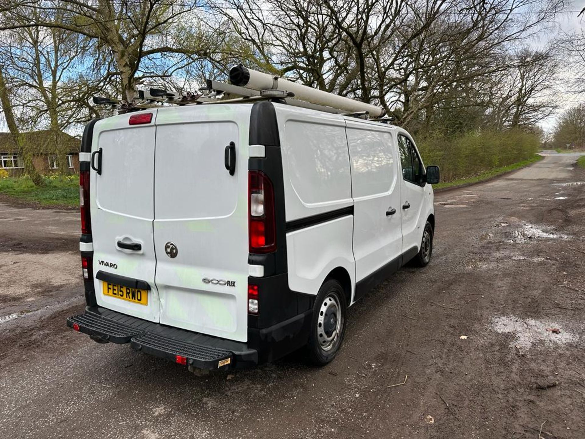 2015 15 VAUXHALL VIVARO PANEL VAN - EX BT - 89K MILES - TWIN SIDE DORRS- ROOF RACK - FE15 RWO - Image 5 of 9