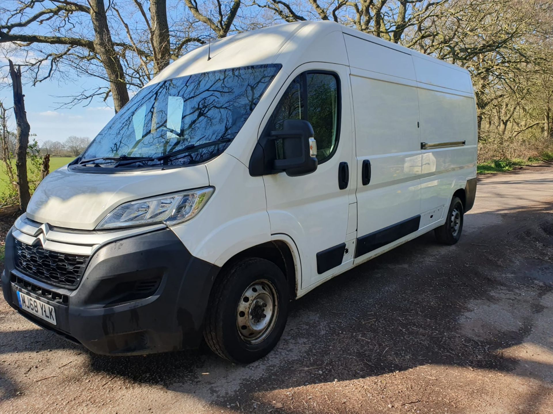 2018 68 CITROEN RELAY L3H2 PANEL VAN - 85K WITH HISTORY - PLY LINED - EURO 6 - Image 3 of 9