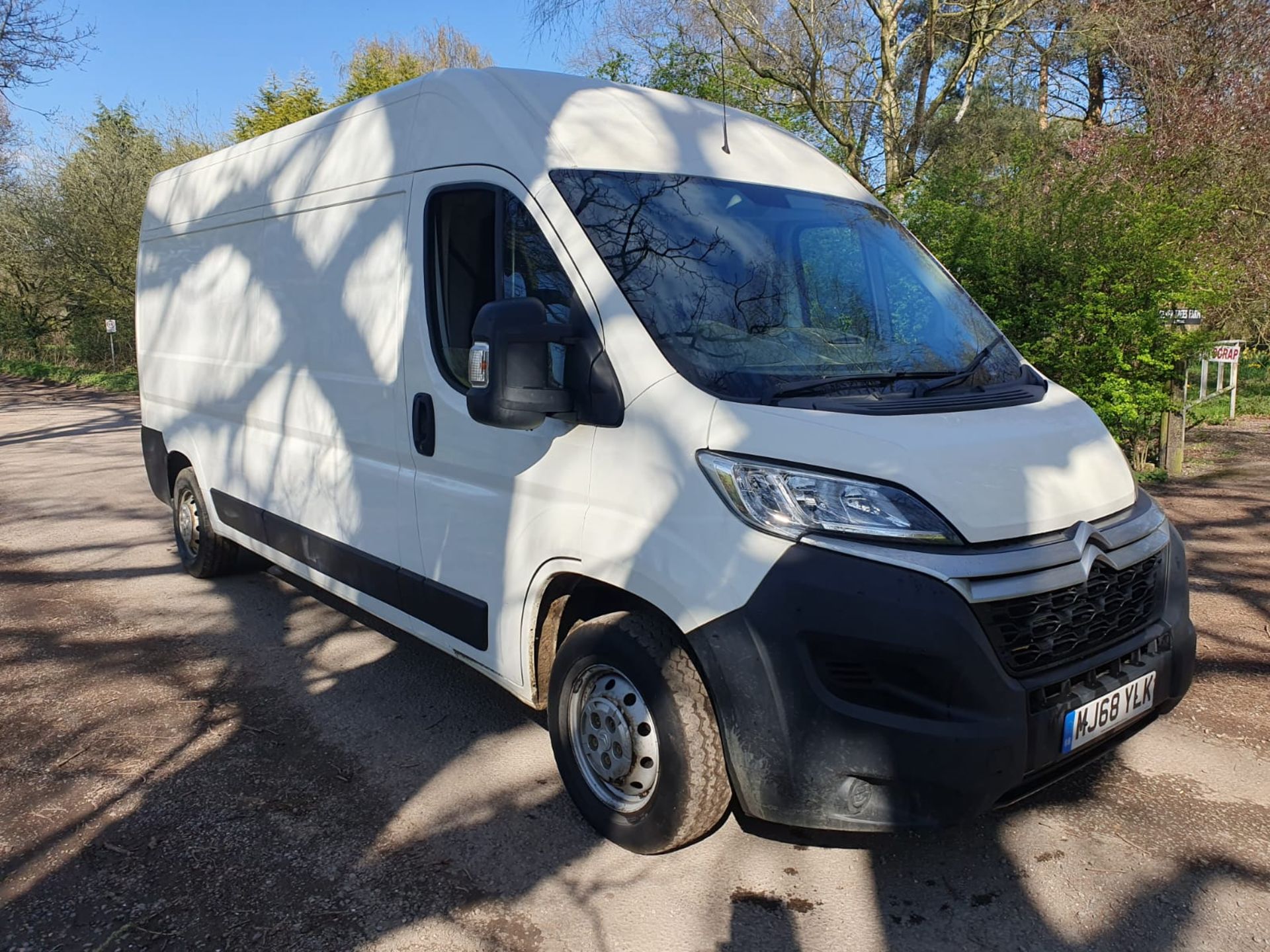 2018 68 CITROEN RELAY L3H2 PANEL VAN - 85K WITH HISTORY - PLY LINED - EURO 6