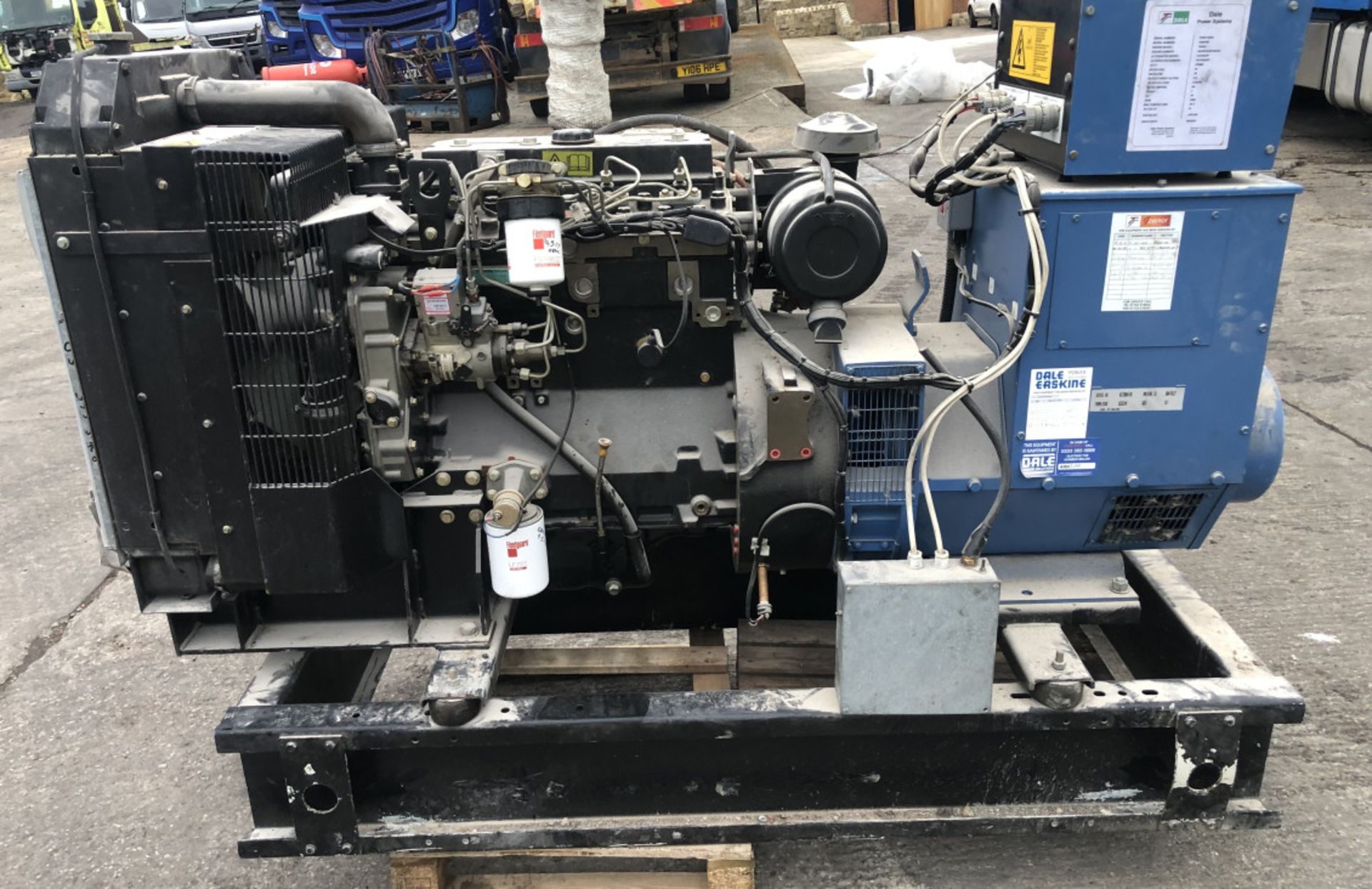 PERKINS DALE G50 KVA GENERATOR - 230 HOURS