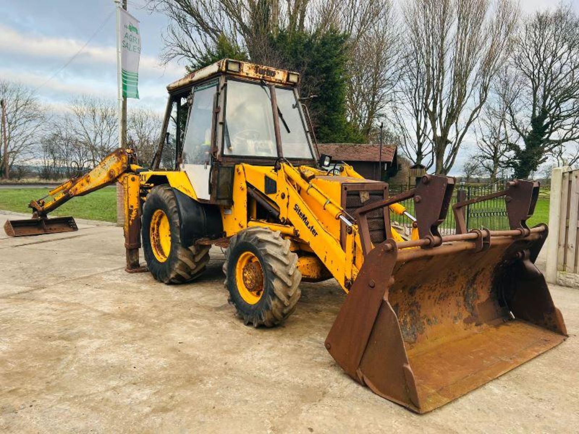 JCB 3CX PROJECT 7 4WD BACKHOE DIGER C/W EXTENDING DIG