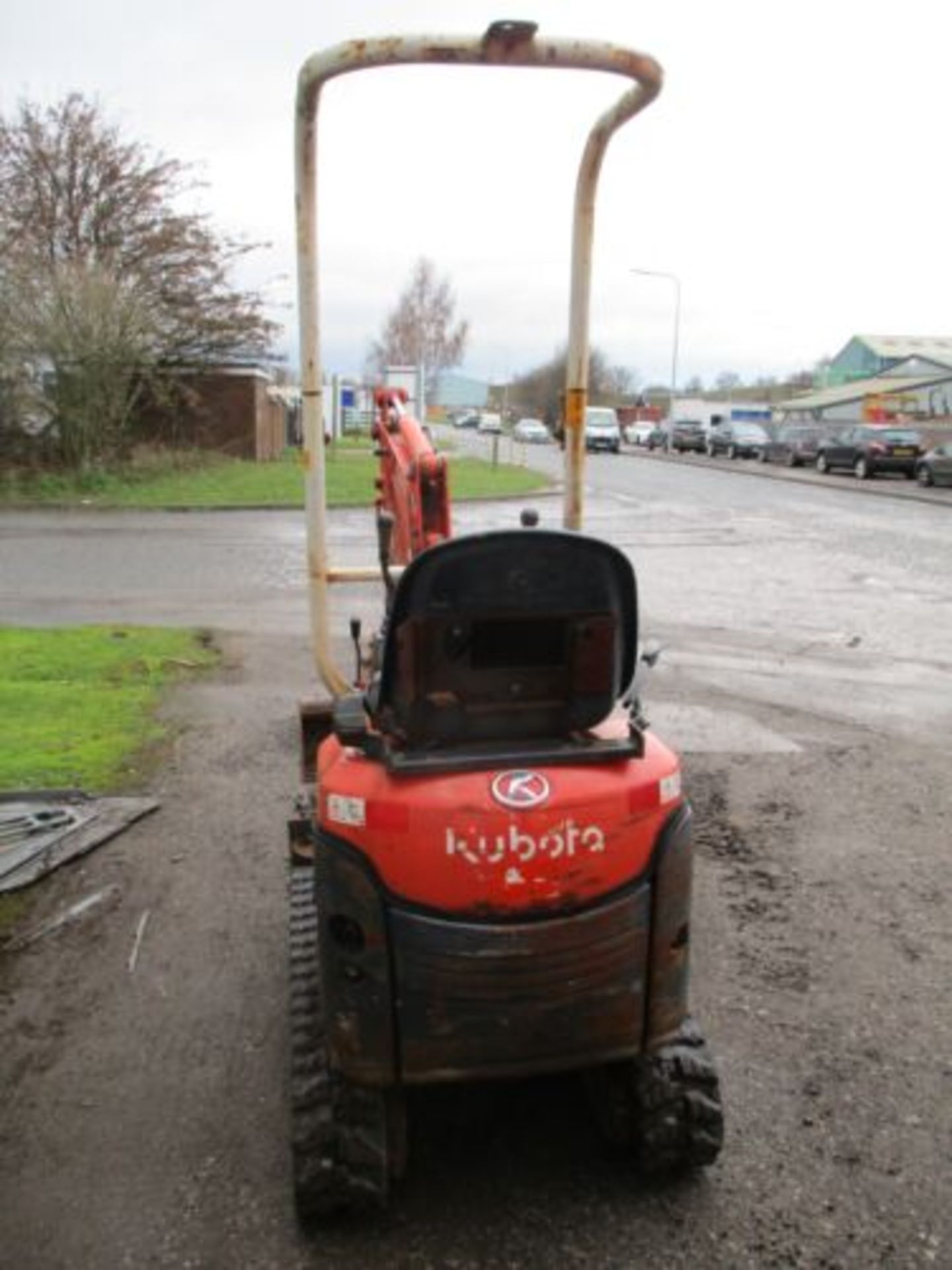 2011 KUBOTA K008-3 MICRO MINI DIGGER 0.8 1 TON EXCAVATOR CAB JCB 8008 DELIVERY - Image 2 of 12