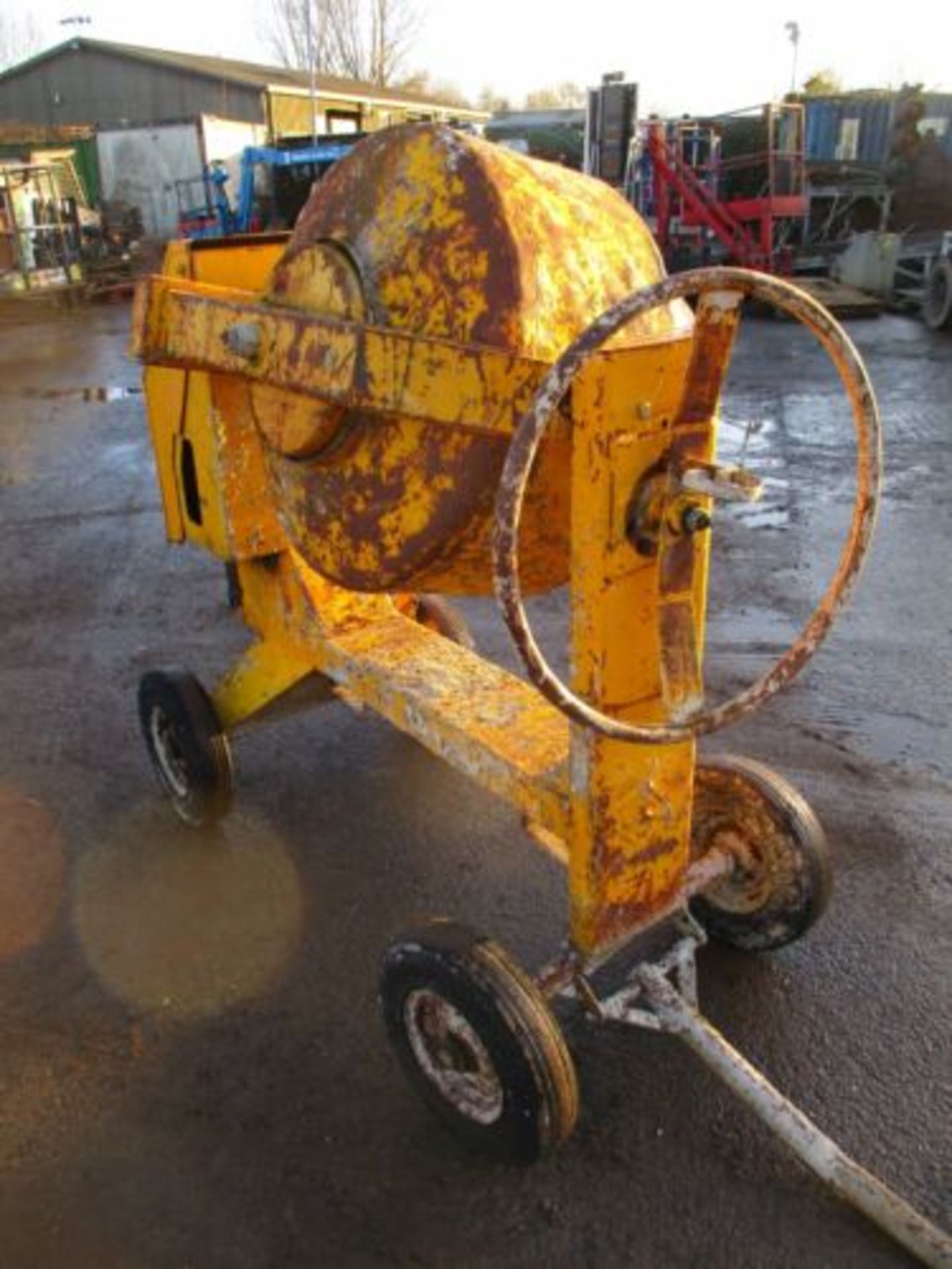 ALTRAD BAROMIX COMMODORE DIESEL CEMENT MIXER BELLE SITE ELECTRIC START DELIVERY - Image 4 of 5