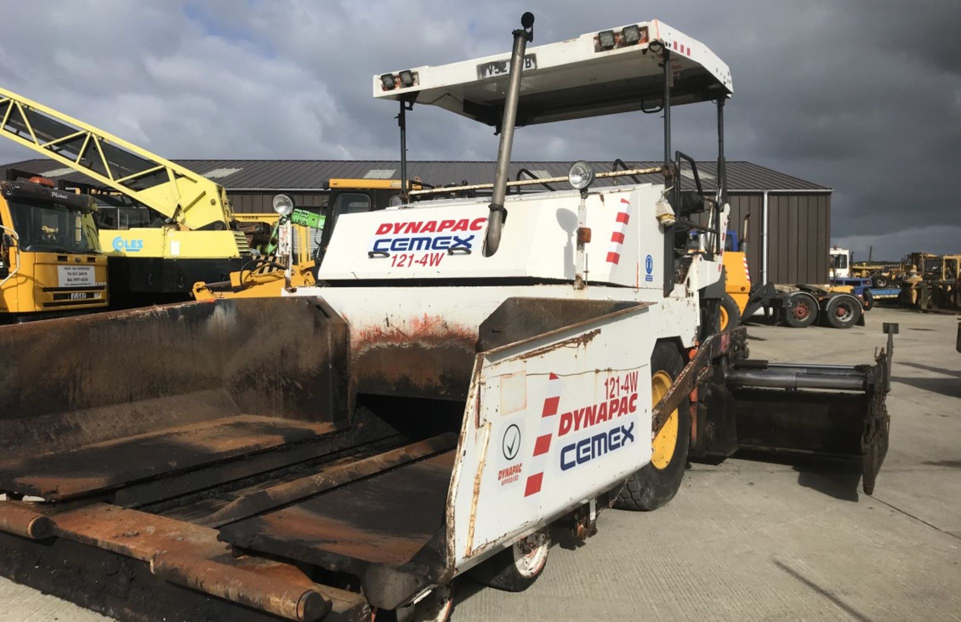 DYNAPAC CC121-4W ASPALT TARMAC PAVER - Image 8 of 15