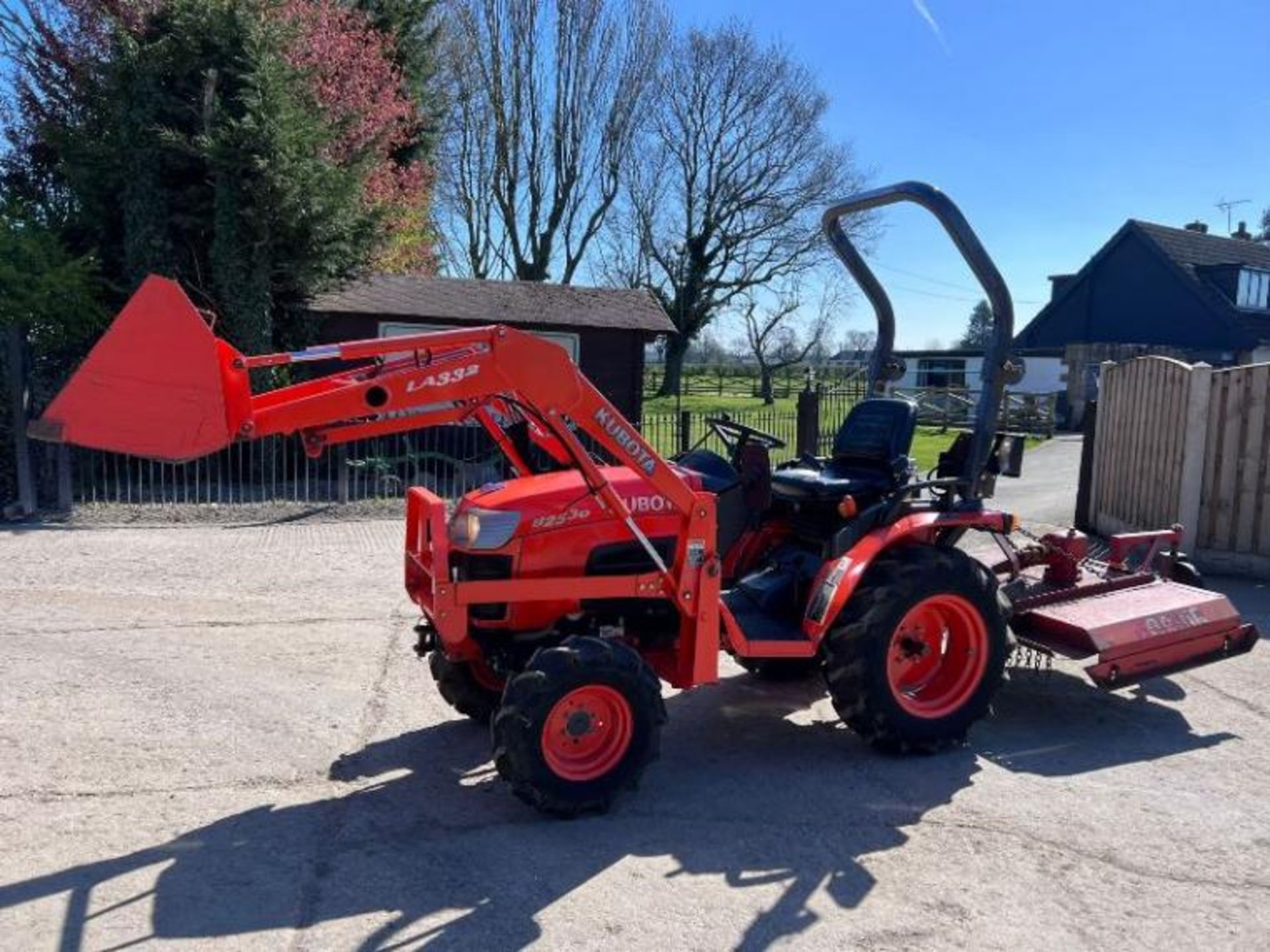 KUBOTA B2530 4WD TRACTOR *ONE OWNER FROM NEW , ONLY 467 HOURS - Image 6 of 19