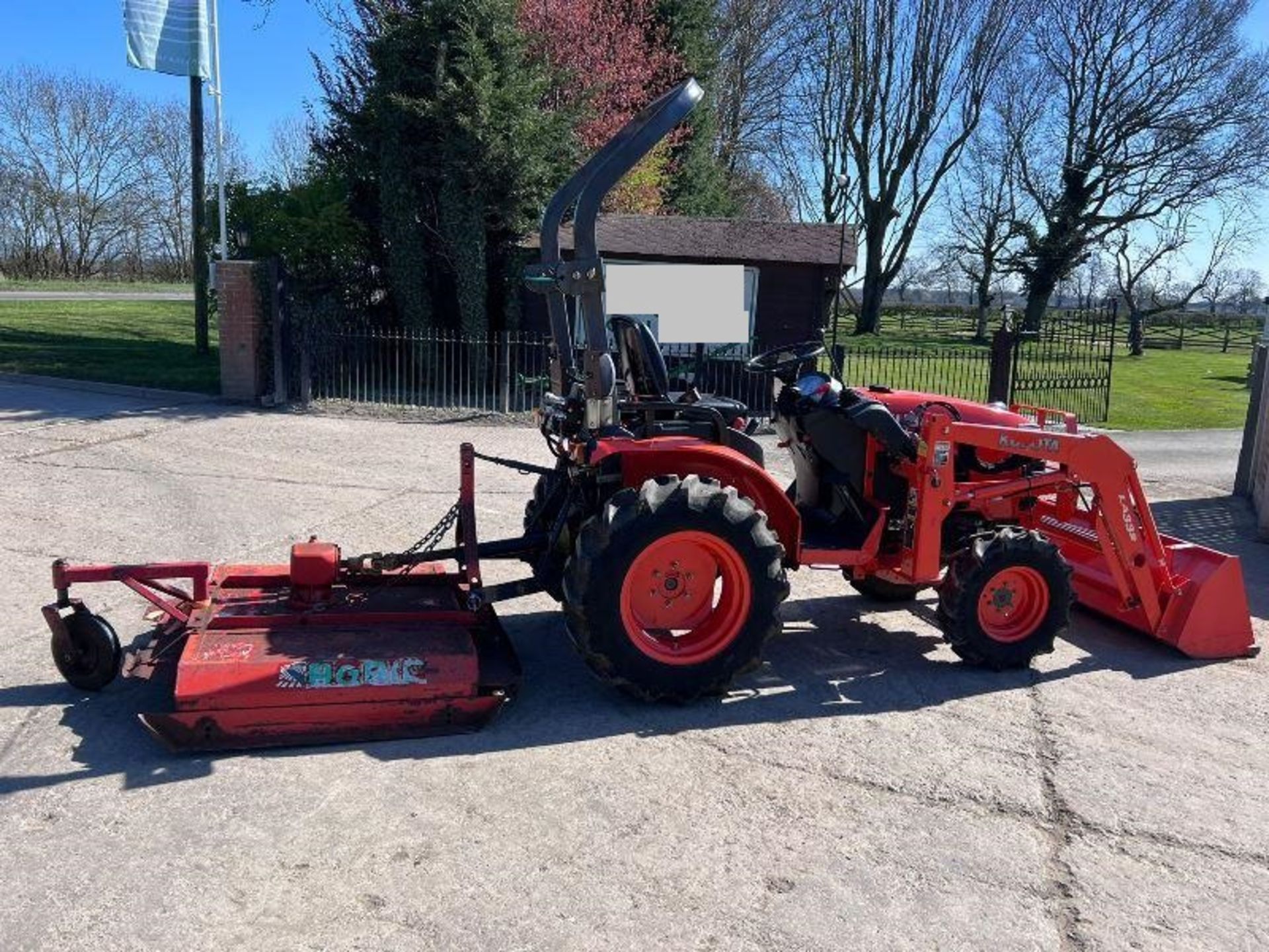 KUBOTA B2530 4WD TRACTOR *ONE OWNER FROM NEW , ONLY 467 HOURS - Image 8 of 19