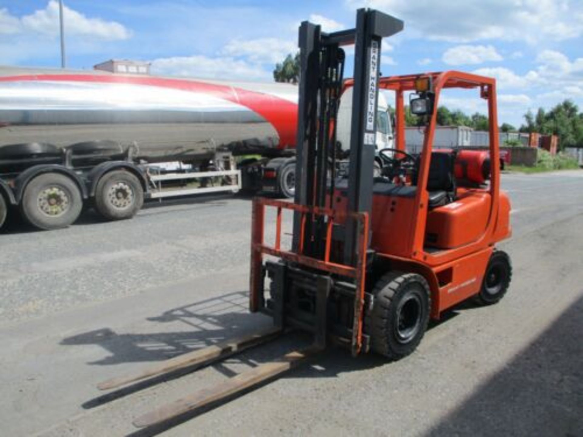 SAMUK SF25 FORK LIFT FORKLIFT TRUCK STACKER 2.5 TON SIDESHIFT DELIVERY - Image 4 of 11