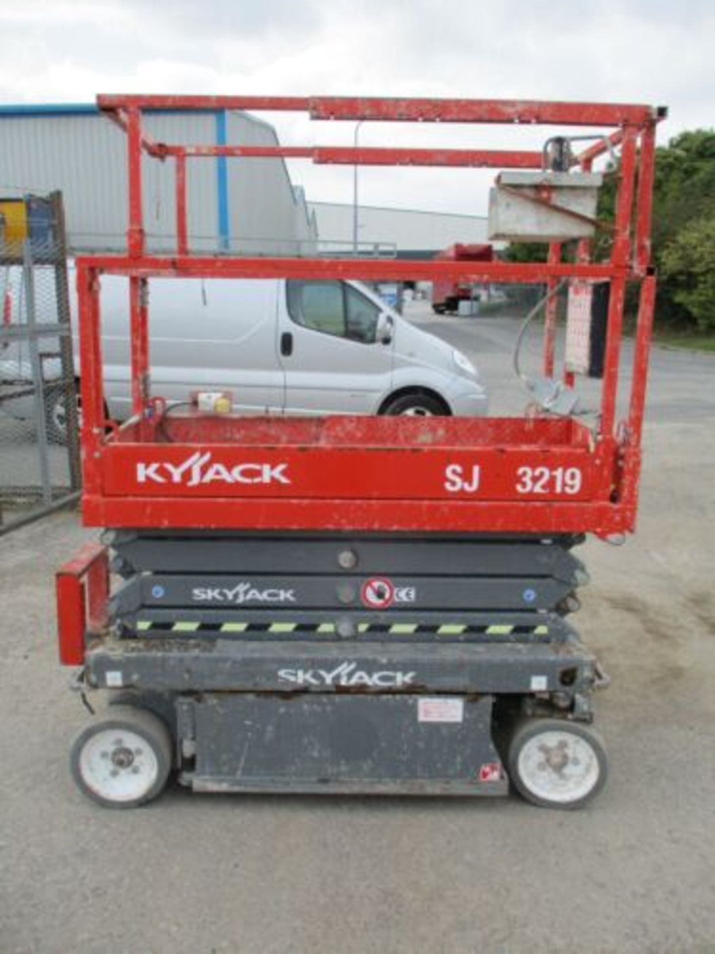 2016 SKYJACK SJ3219 SCISSOR LIFT ACCESS PLATFORM CHERRY PICKER GENIE 1932 DELIVE - Image 4 of 10