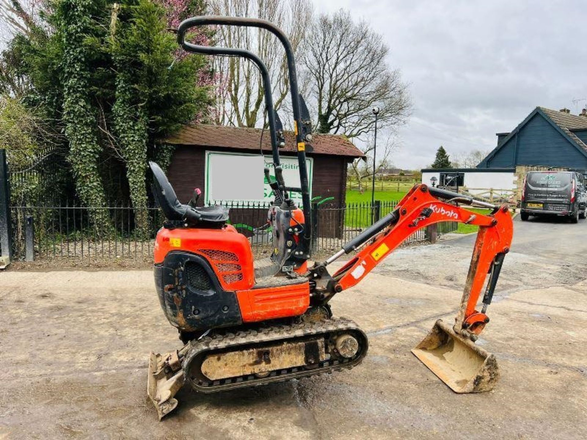 KUBOTA KX008-3 EXCAVATOR * YEAR 2014 , 1857 HOURS * C/W EXPANDING TRACKS - Image 7 of 15