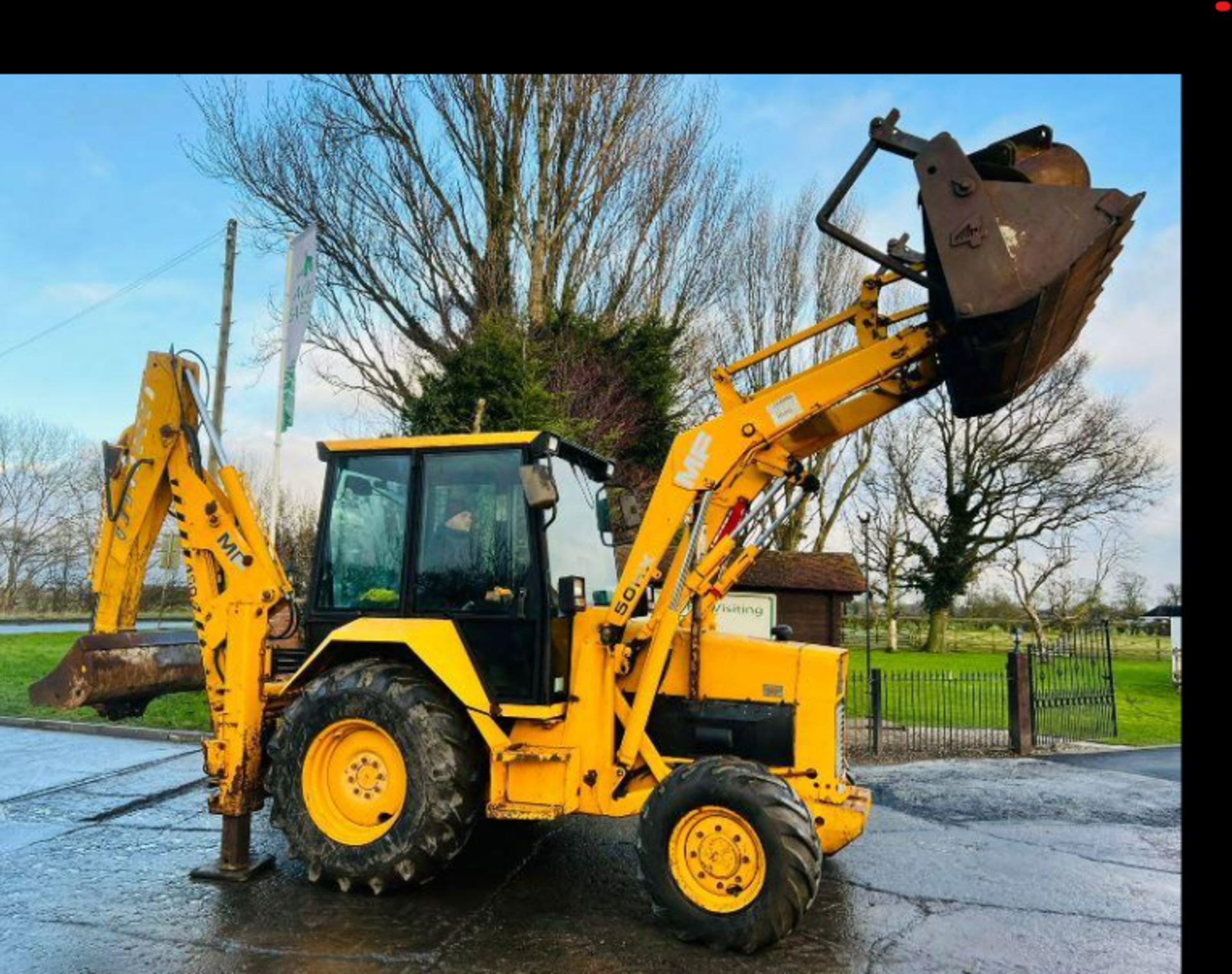 MASSEY FERGUSON 50HX 4WD BACKHOE DIGGER *4209 HOURS* C/W EXTENDING DIG - Image 14 of 20