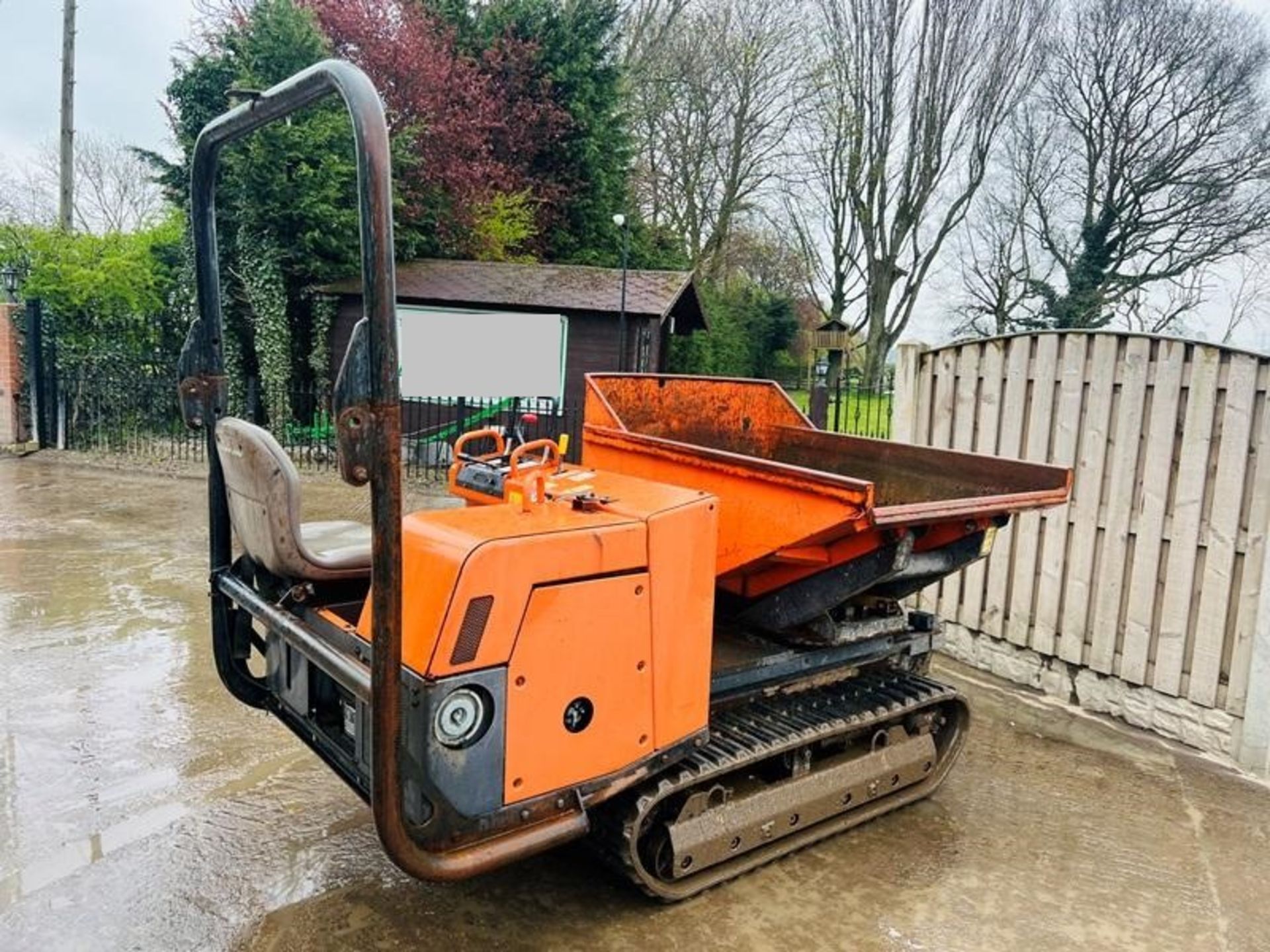 AUSA TRACKED SWIVEL TIP DUMPER *413 HOURS* C/W RUBBER TRACKS & KUBOTA ENGINE - Image 18 of 18